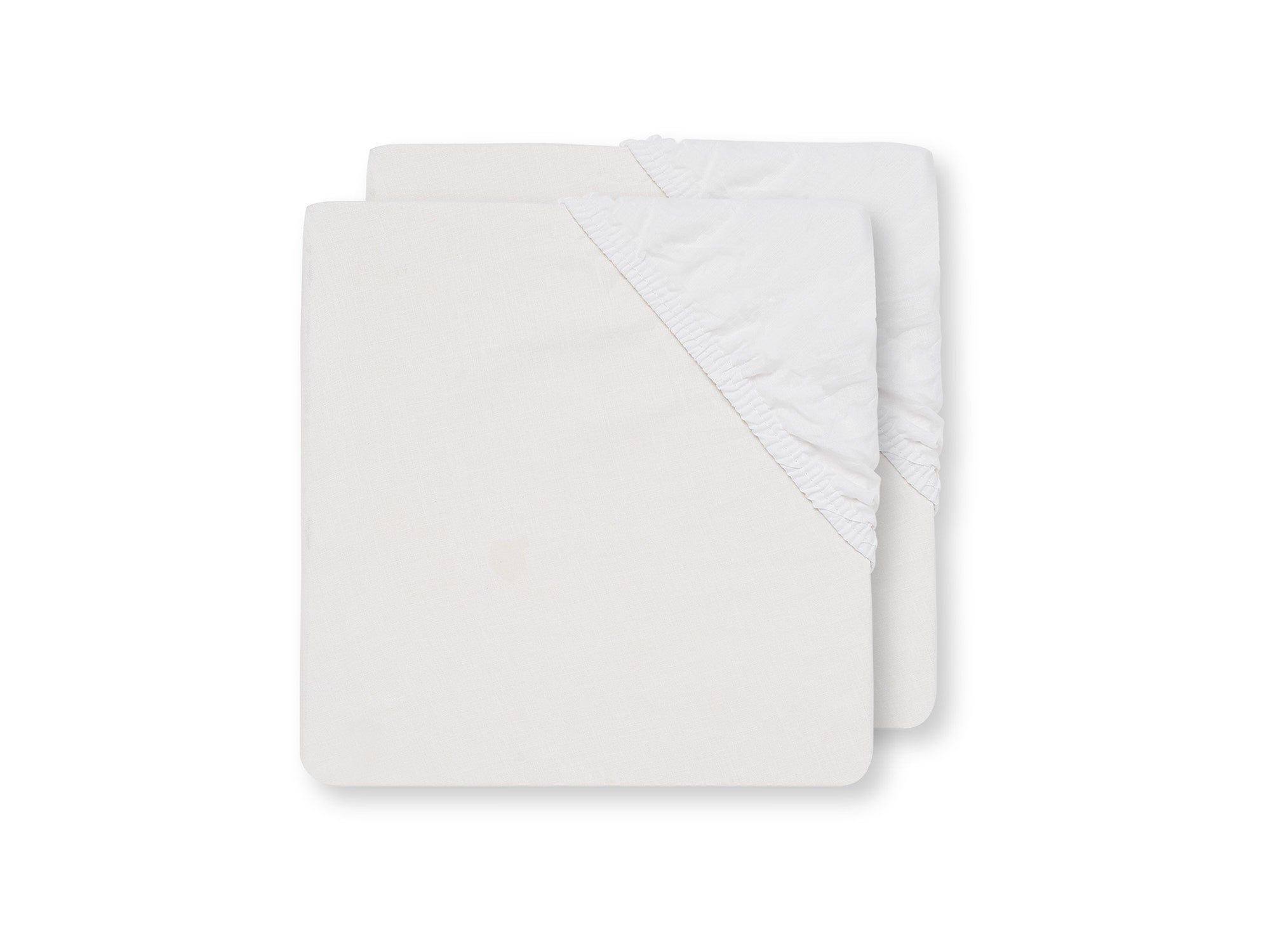 Drap-housse tissu Coton 70x140cm - Blanc