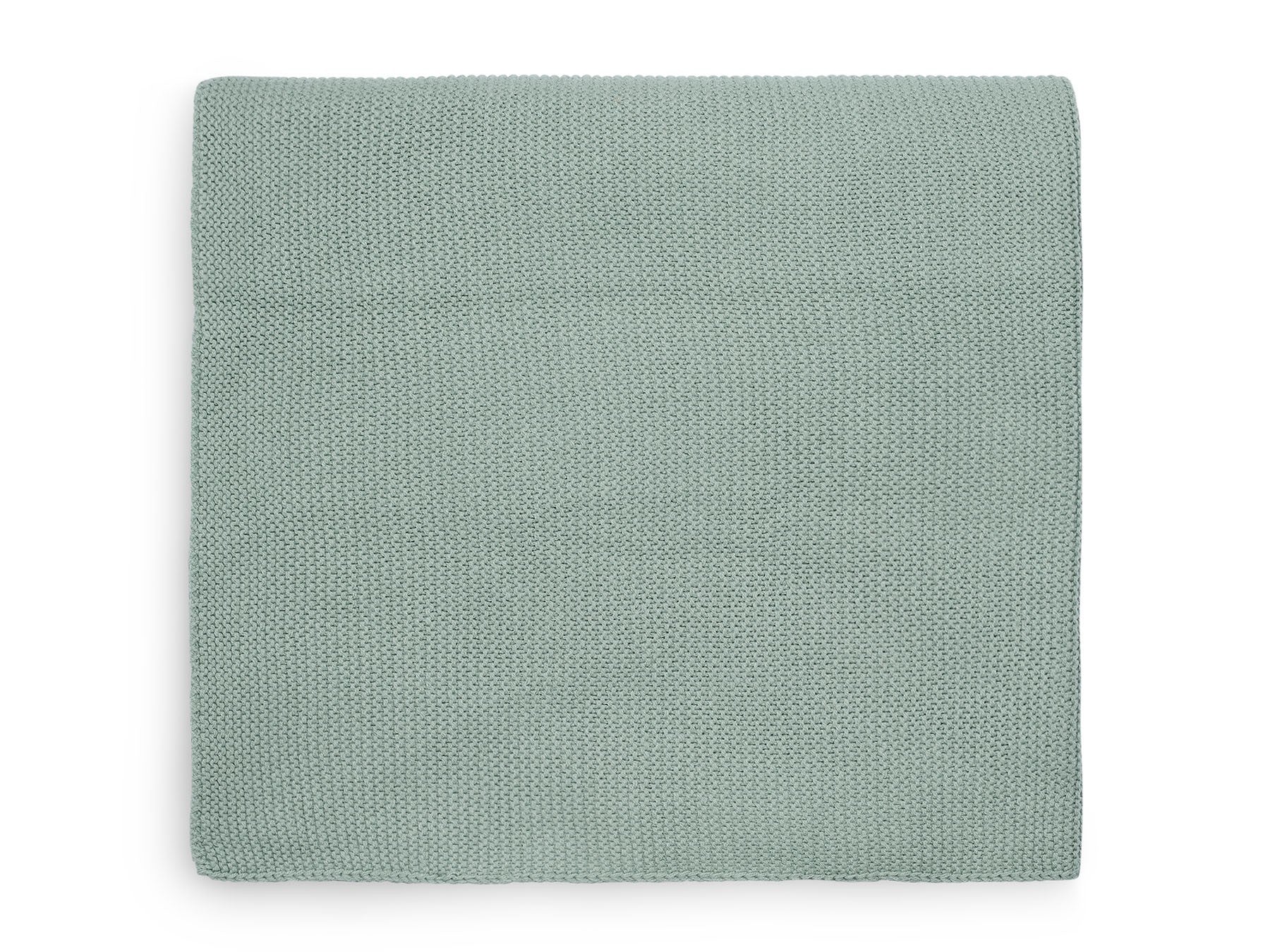 Couverture Berceau 75x100cm Basic Knit - Forest Green