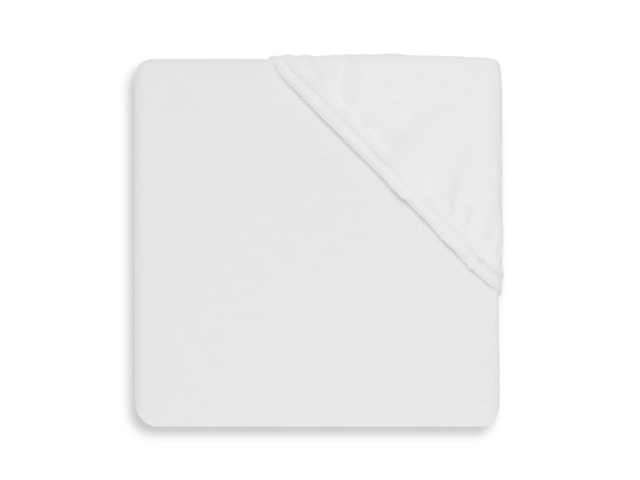 Drap-housse Molleton 60x120cm - Blanc