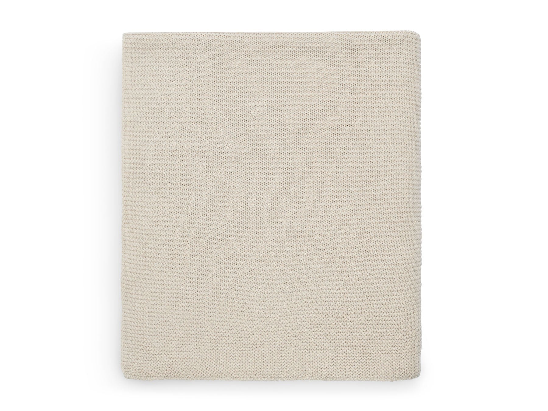Couverture Lit de Bébé 100x150cm Basic Knit - Nougat