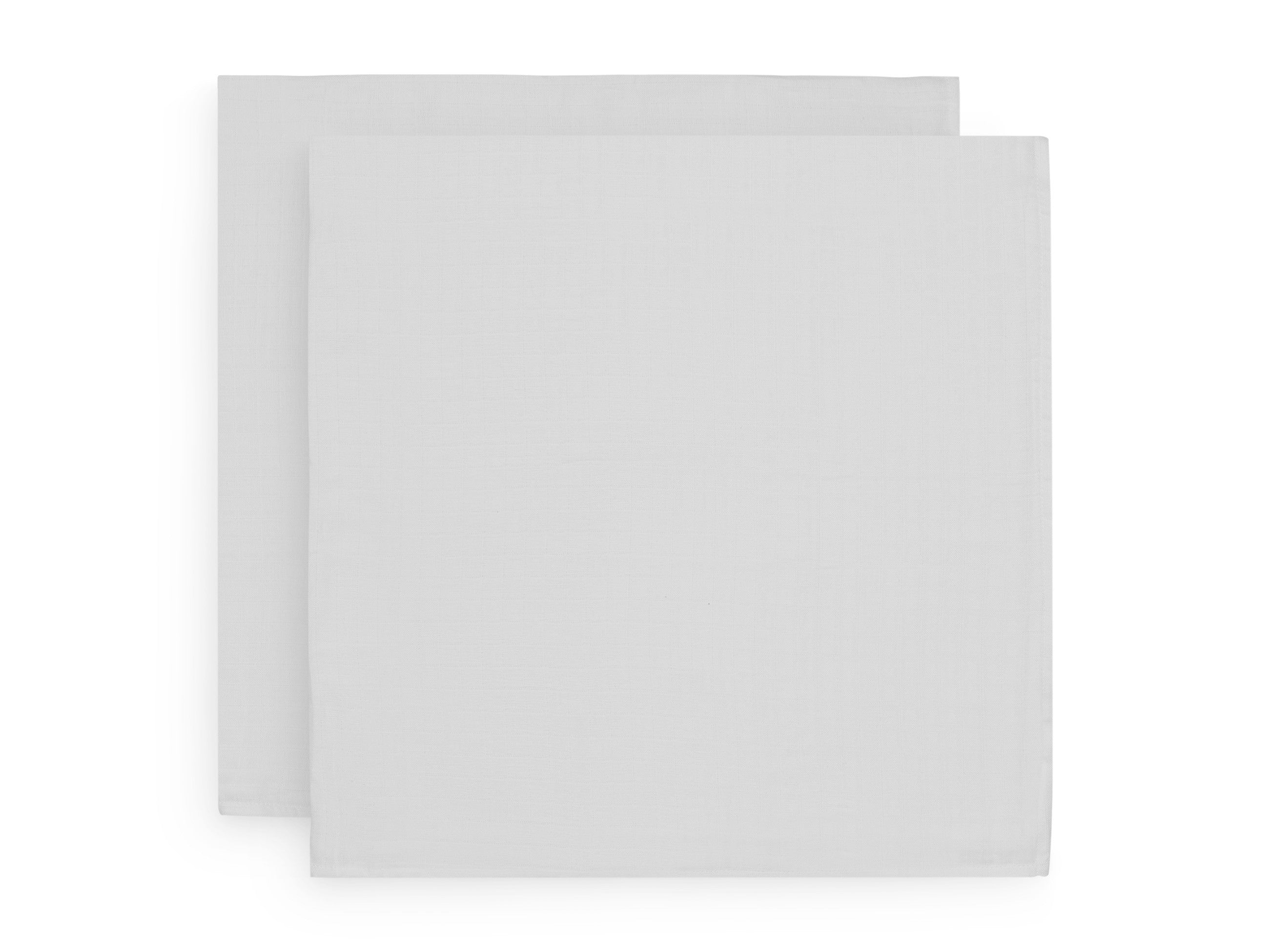 Lange Gaze de Coton Large 115x115cm - Blanc - 2 Unités