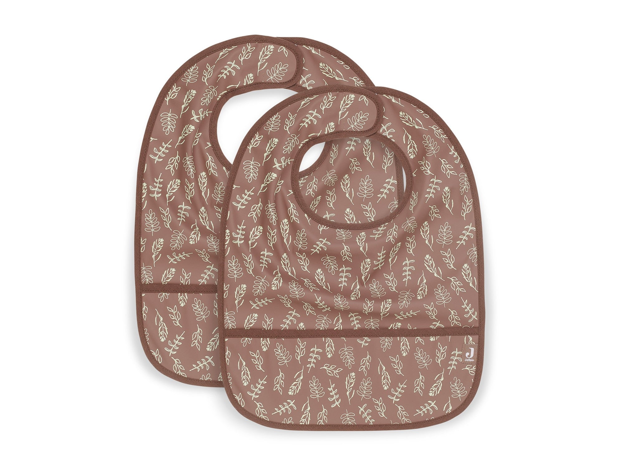 Bavoir Imperméable Meadow Chestnut - 2 Unités