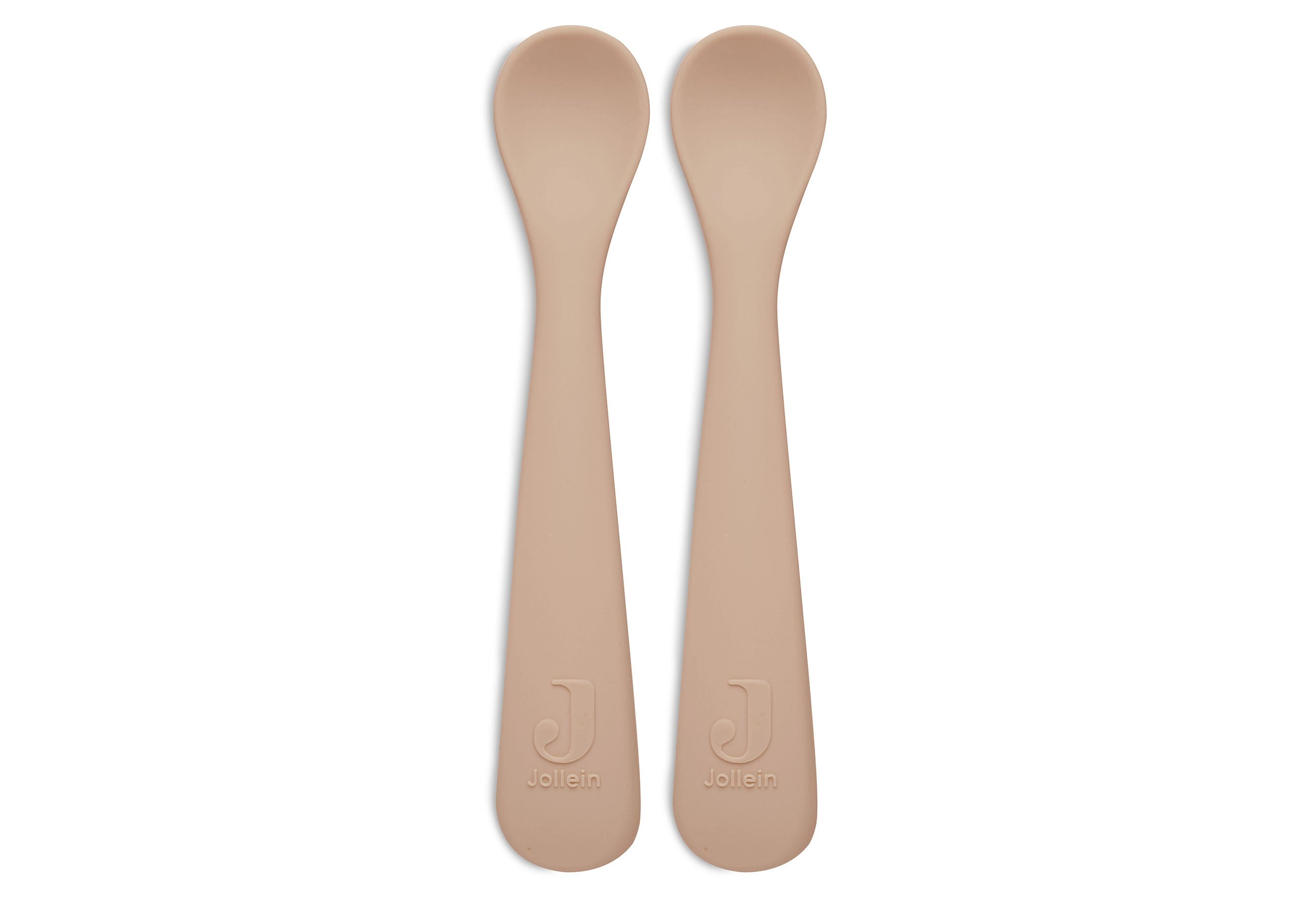 Cuillère souple Silicone - Pale Pink - 2 Unités