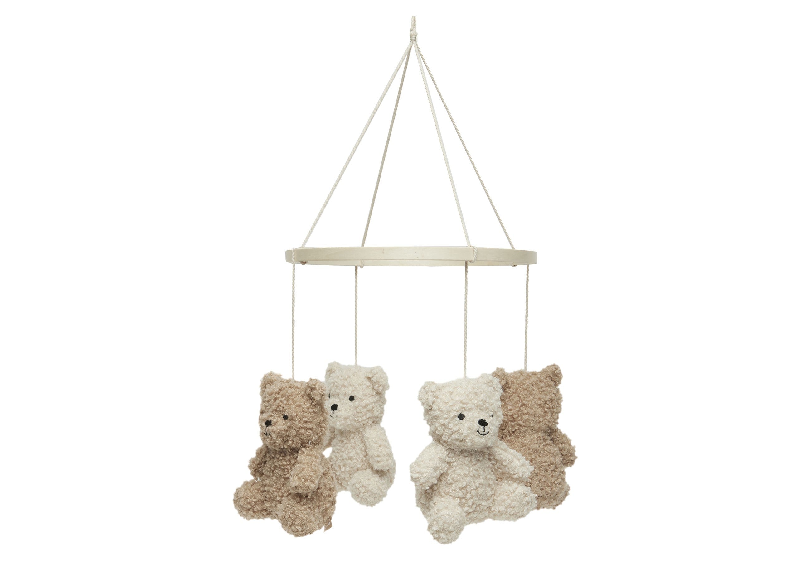 Mobile Bébé - Teddy Bear - Naturel/Biscuit