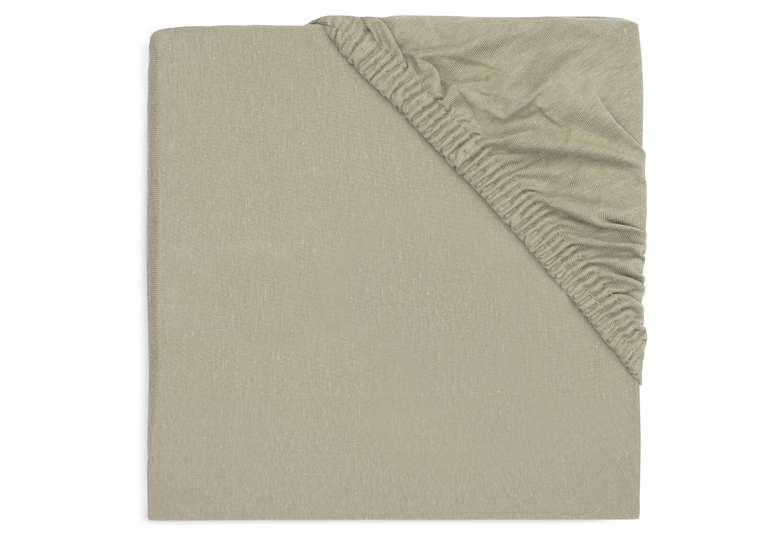 Drap-housse Jersey 70/140x75/150cm - Olive Green