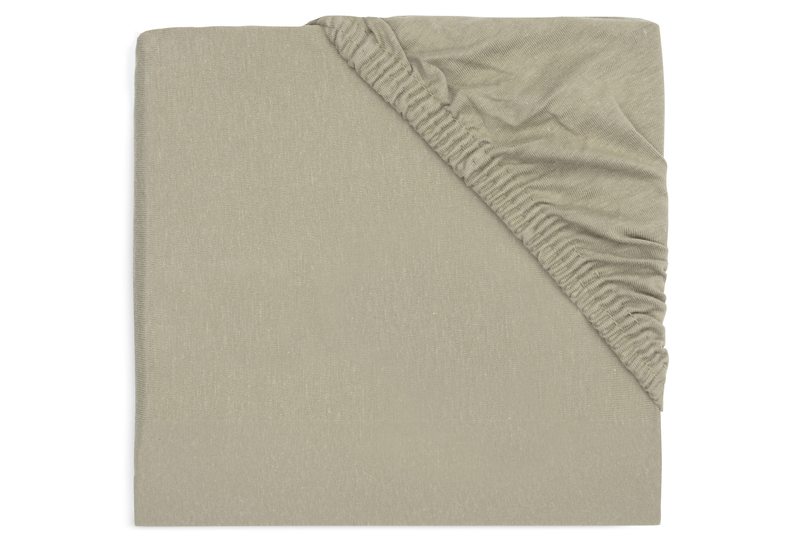 Drap-housse Jersey 60x120cm - Olive Green