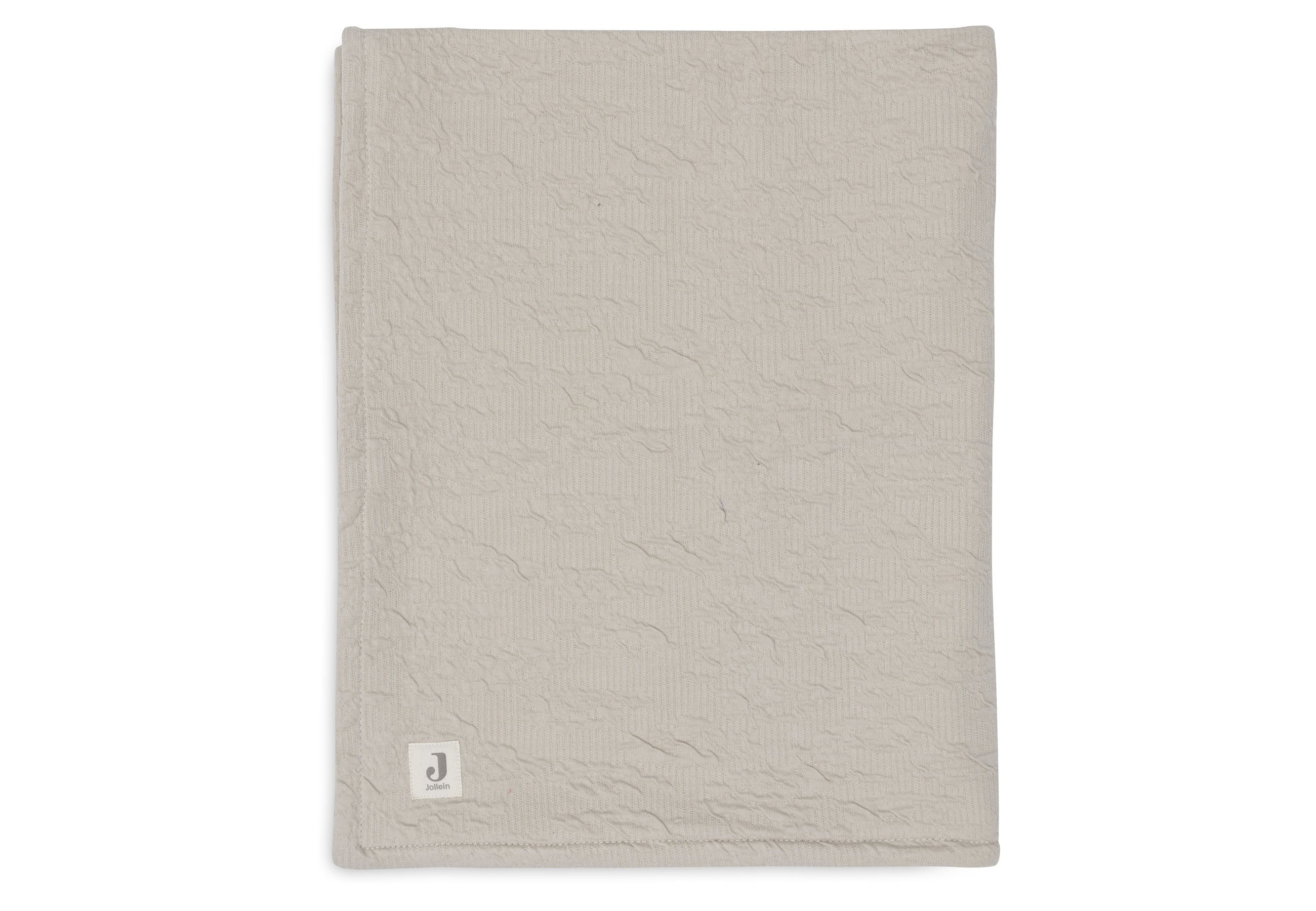 Couverture Lit de Bébé 100x150cm Soft Waves - Nougat