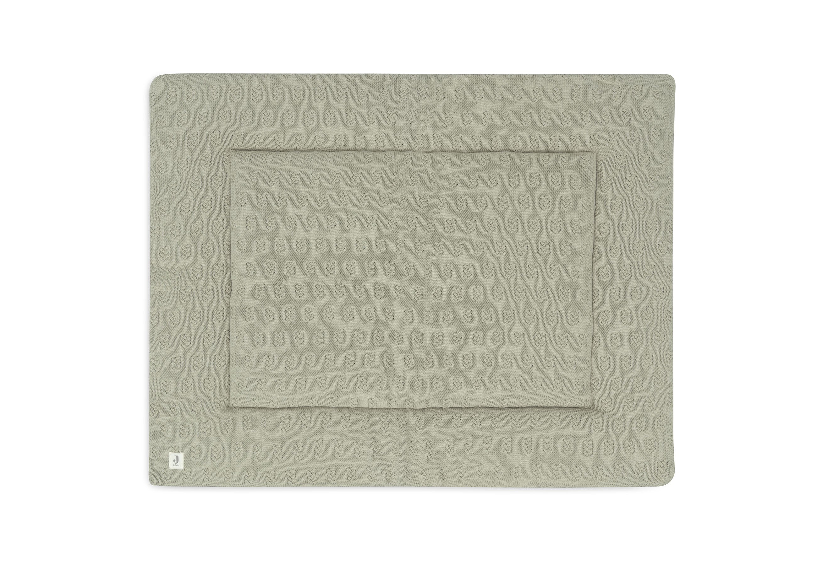Tapis de Parc 75x95cm Grain Knit - Olive Green