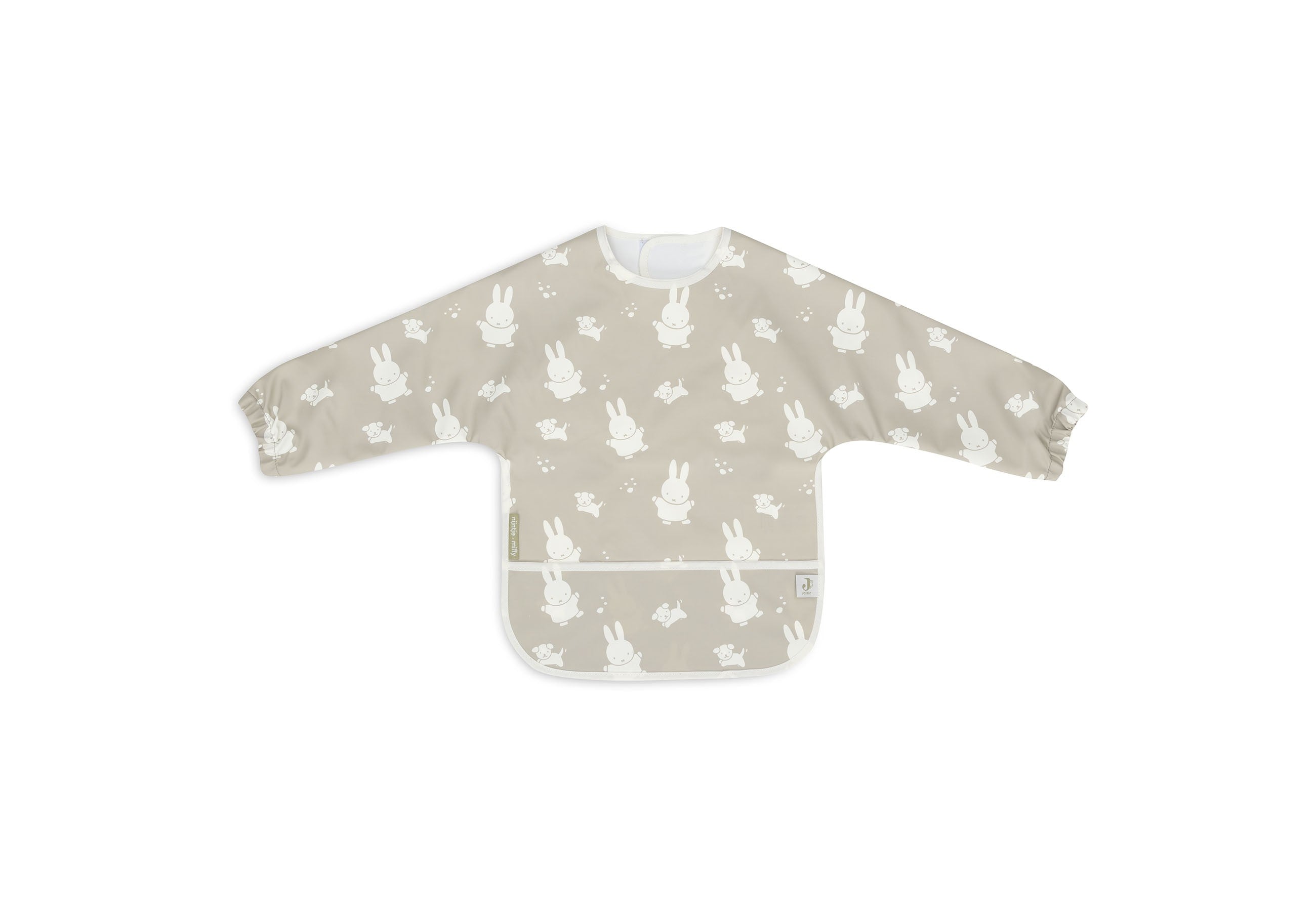 Bavoir à Manches Imperméable Miffy & Snuffy - Olive Green