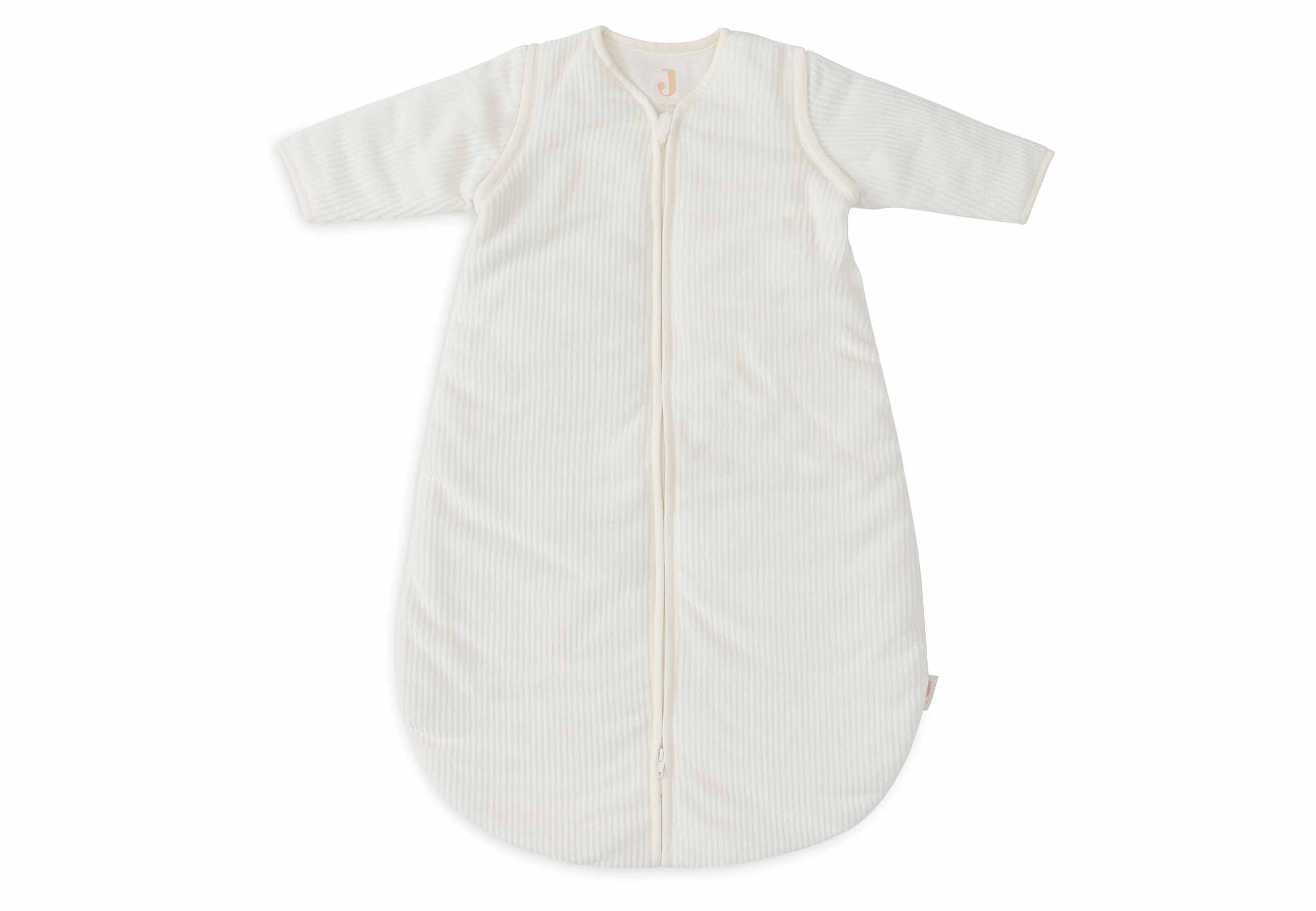 Gigoteuse avec Manches Amovibles Ronde 110cm Rib - Ivory