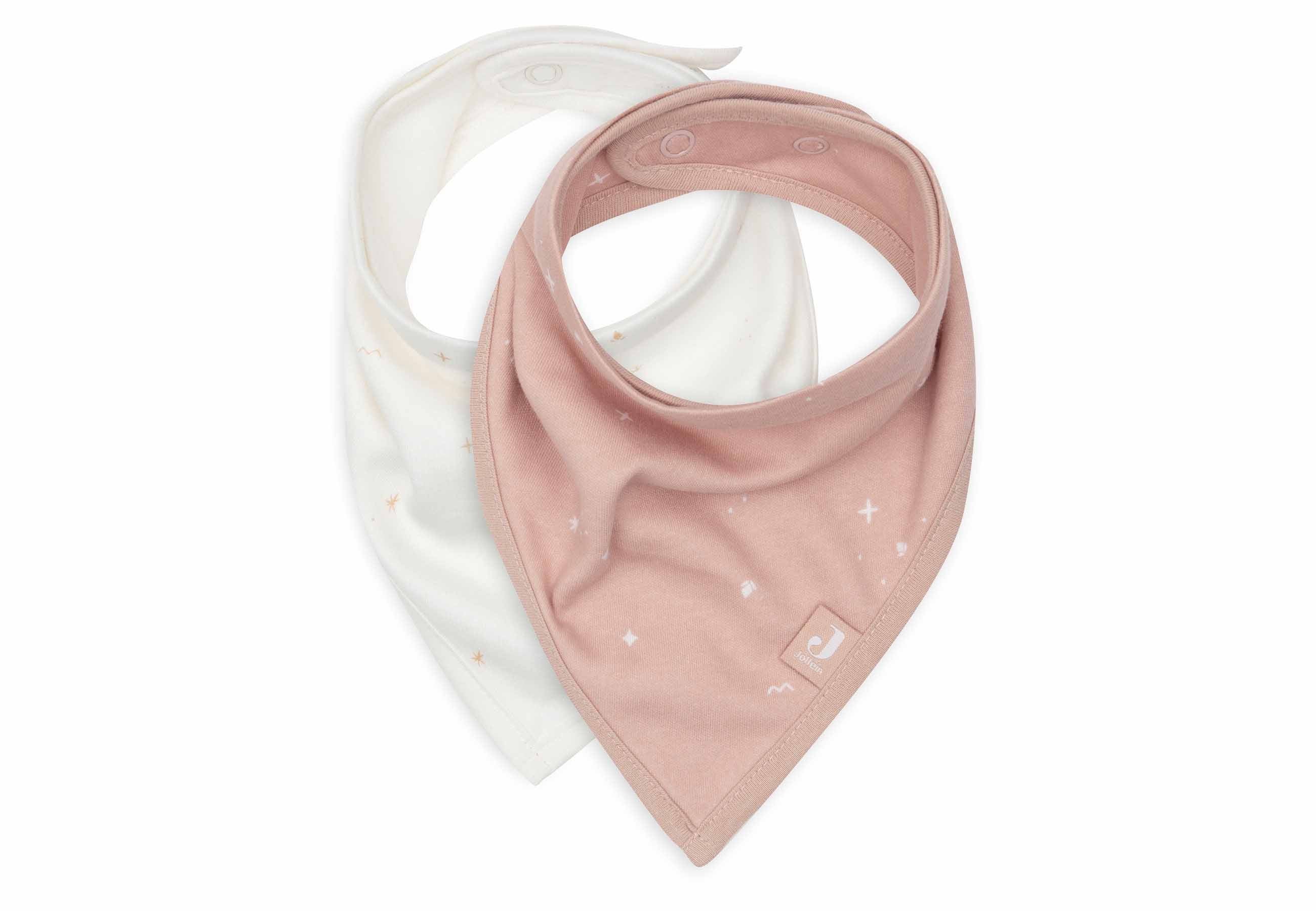 Bavoir Bandana Twinkling - Wild Rose - 2 Unités