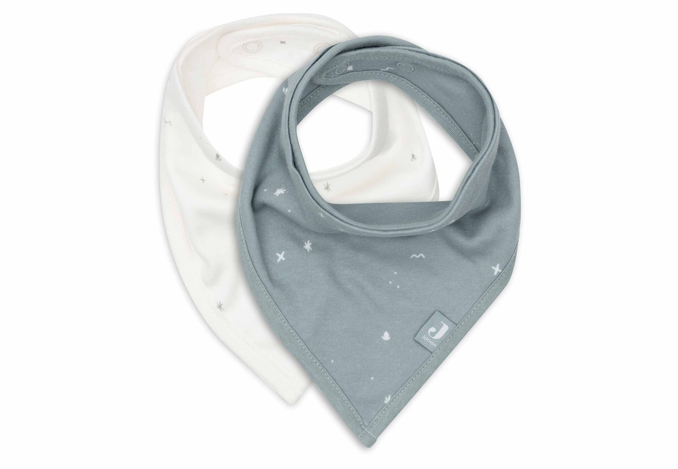 Bavoir Bandana Twinkling - Sea Green - 2 Unités