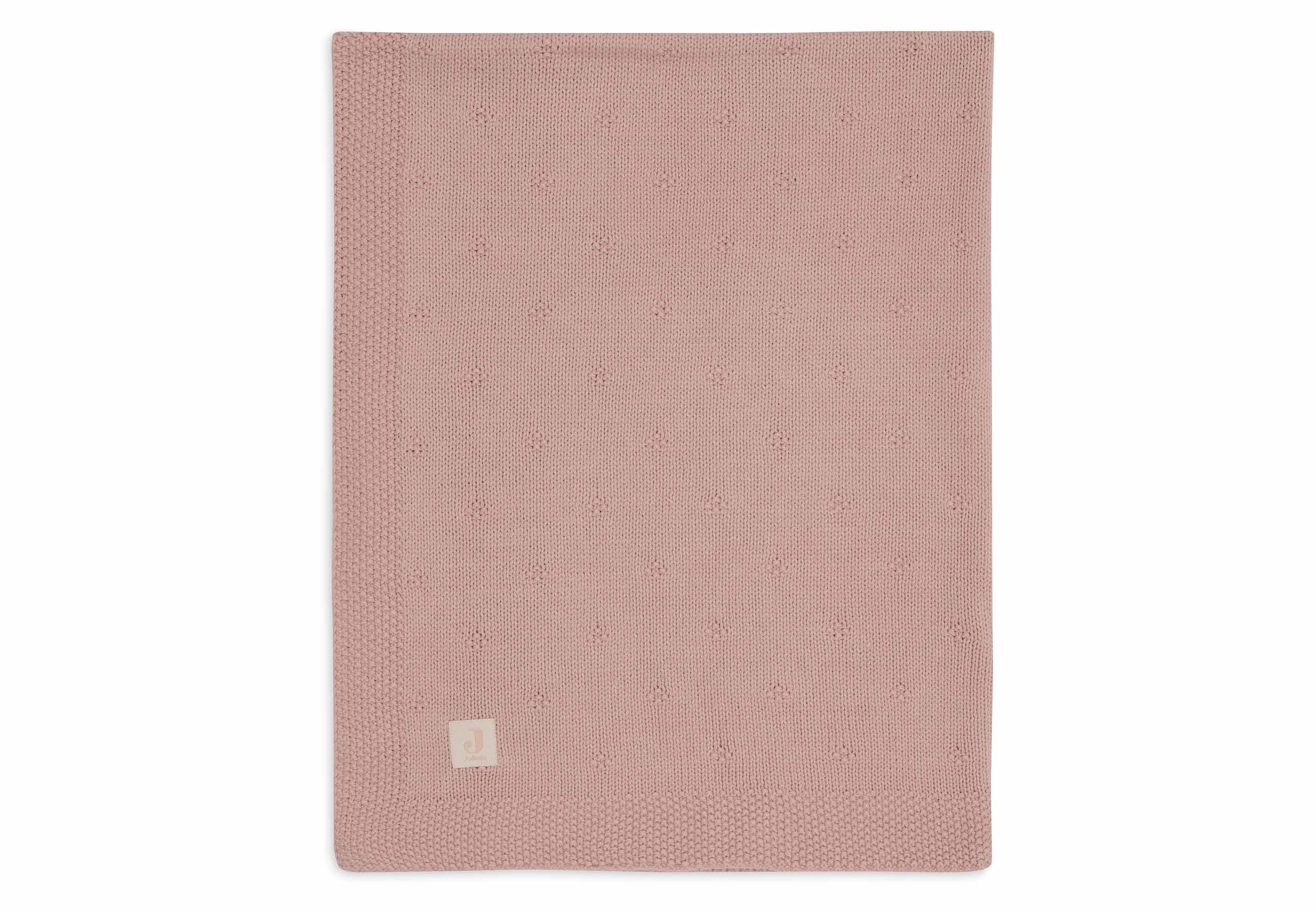 Couverture Berceau 75x100cm Cosy Knit - Wild Rose