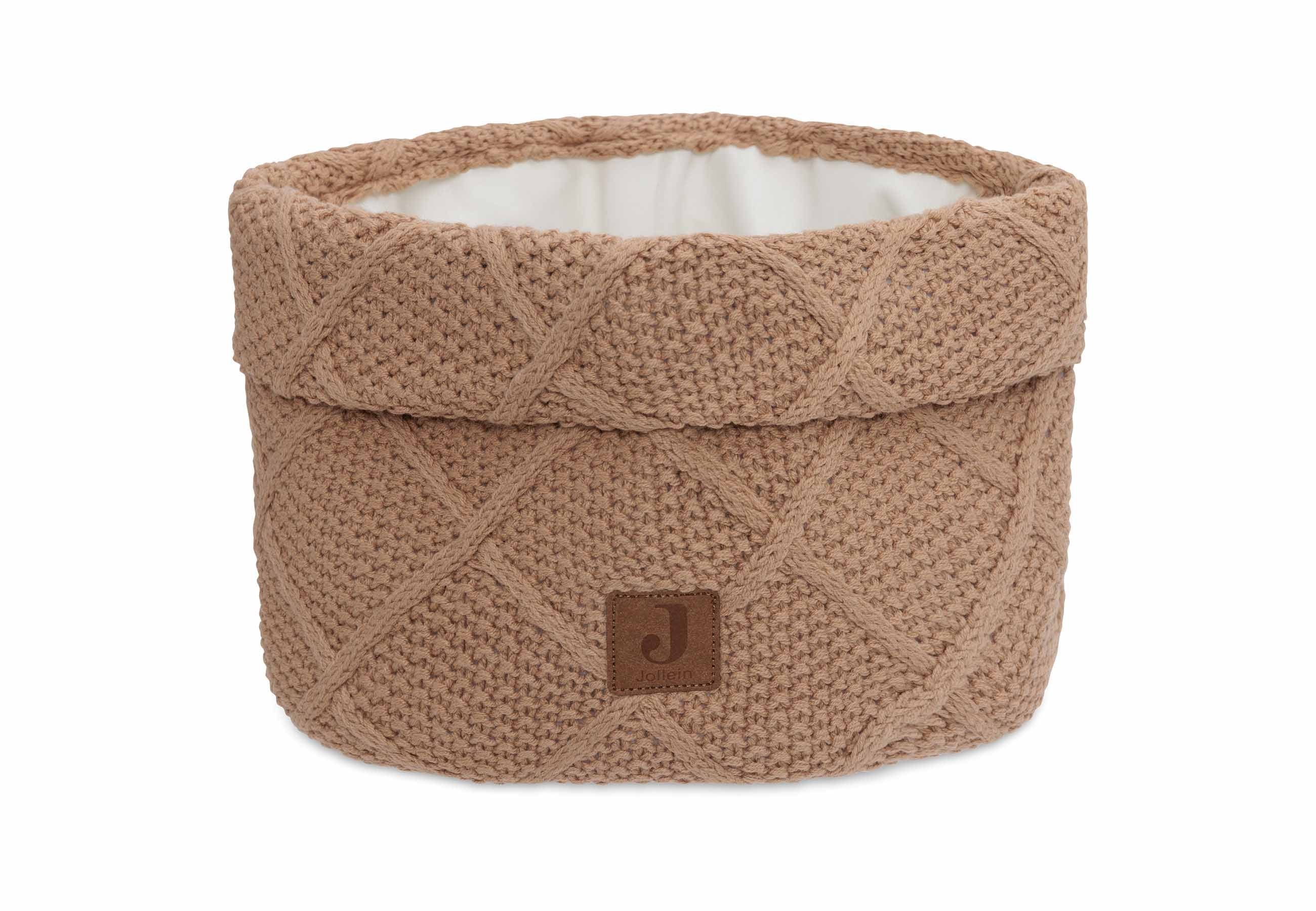 Panier de Soins Check Knit - Biscuit