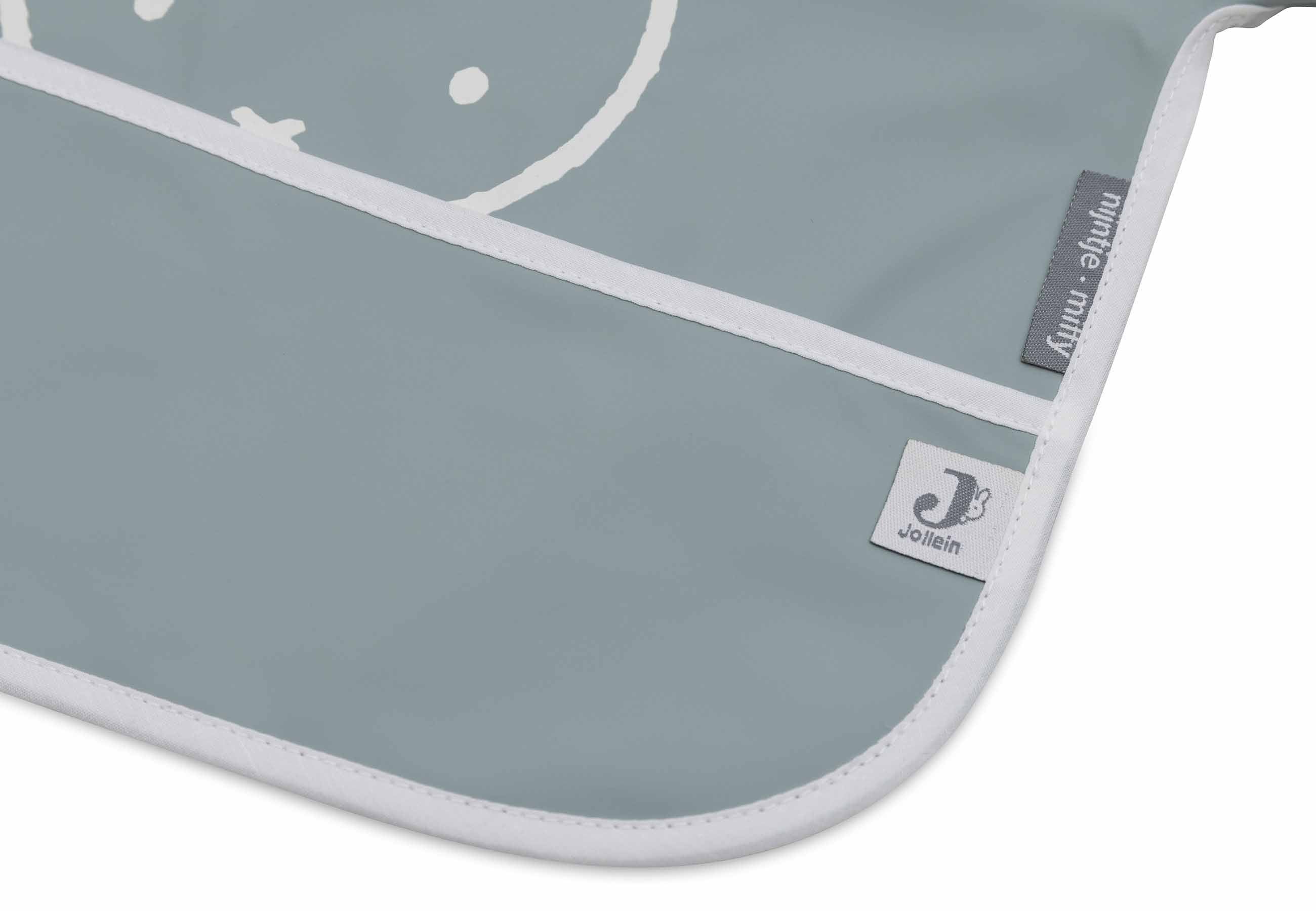 Bavoir à Manches Imperméables Miffy Peekaboo - Sea Green