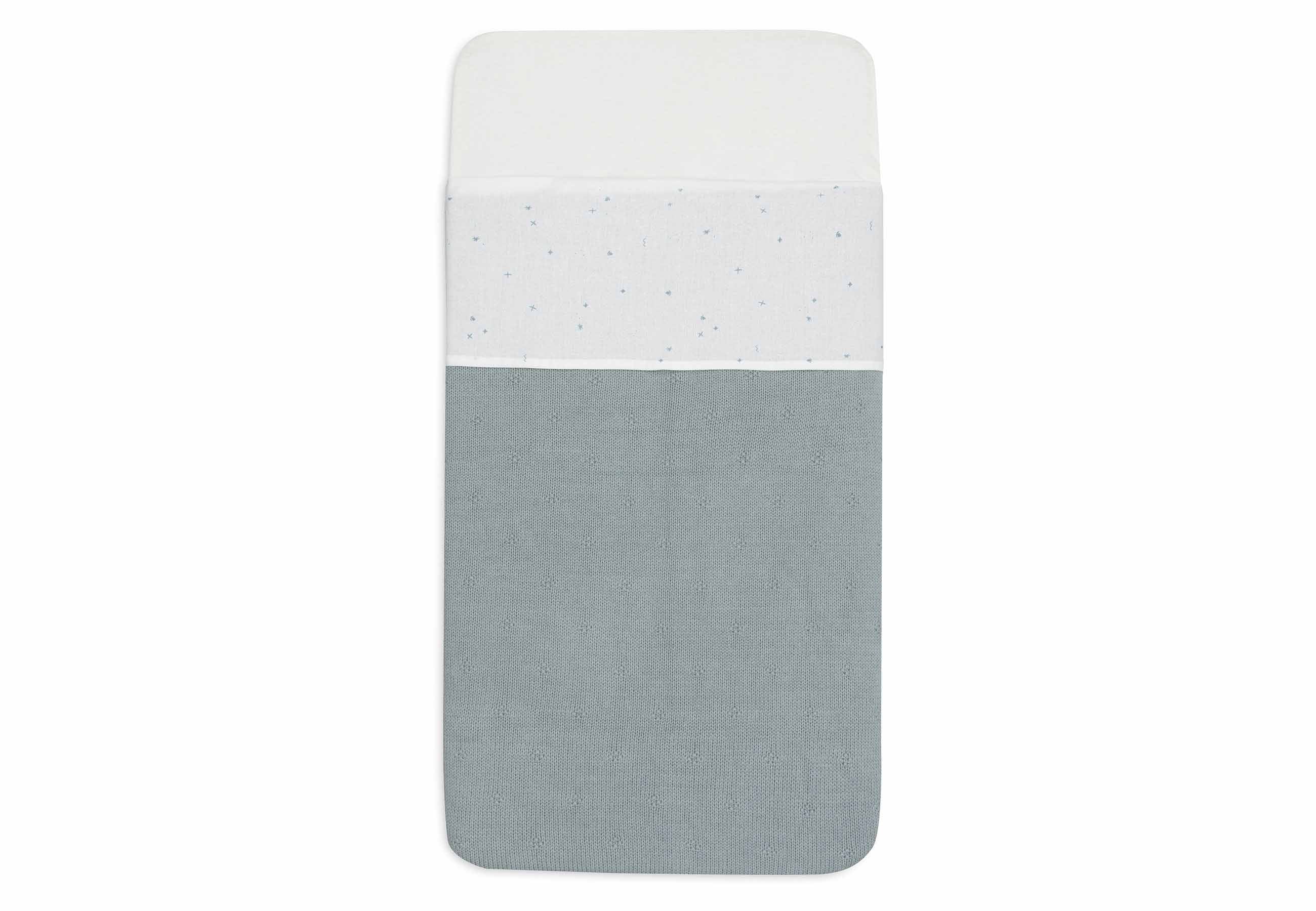 Drap Berceau 75x100cm Twinkling - Sea Green