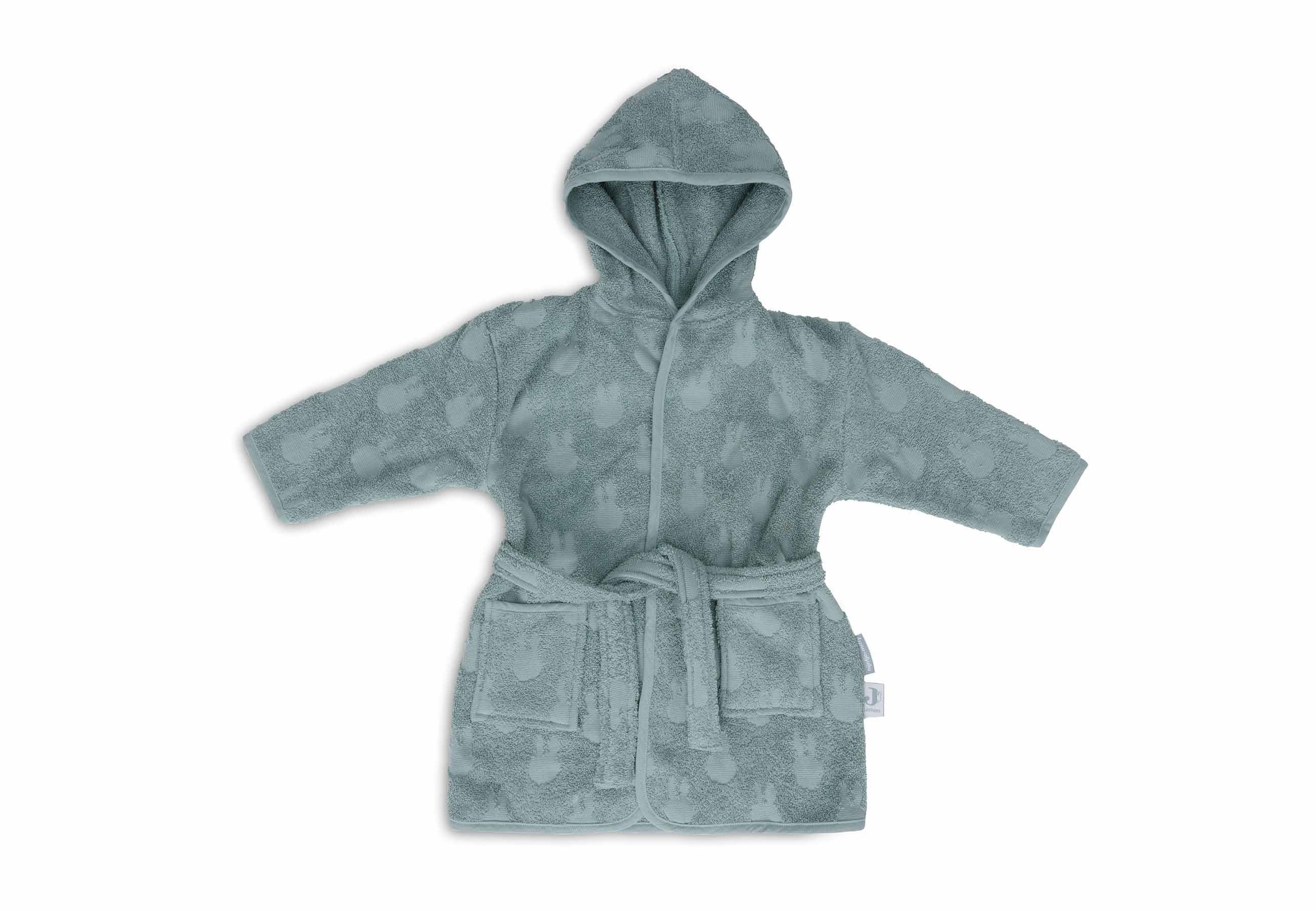 Peignoir 1-2 ans - Miffy Jacquard - Sea Green