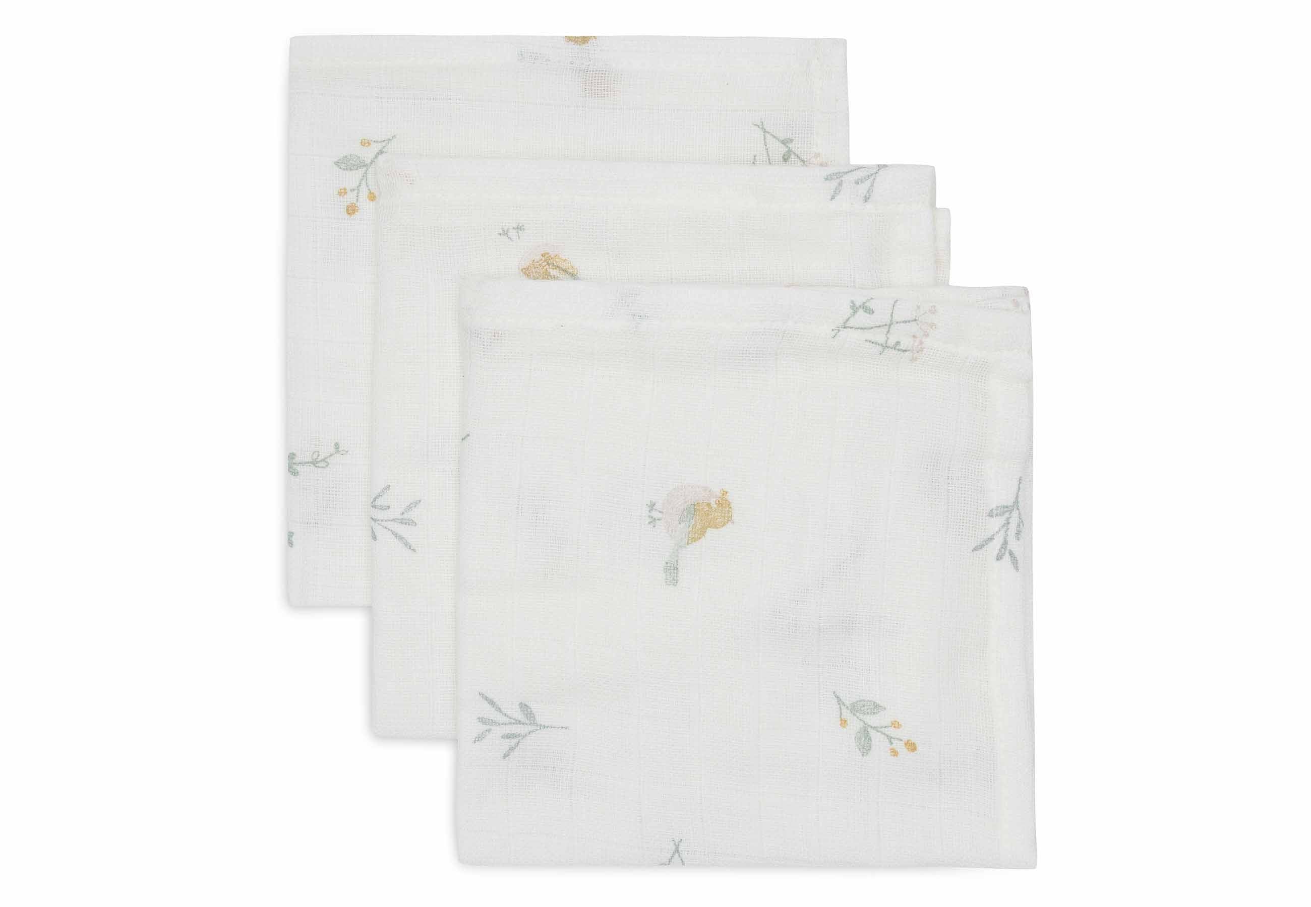 Serviette Gaze de Coton - Lovely Birds - 3 Unités