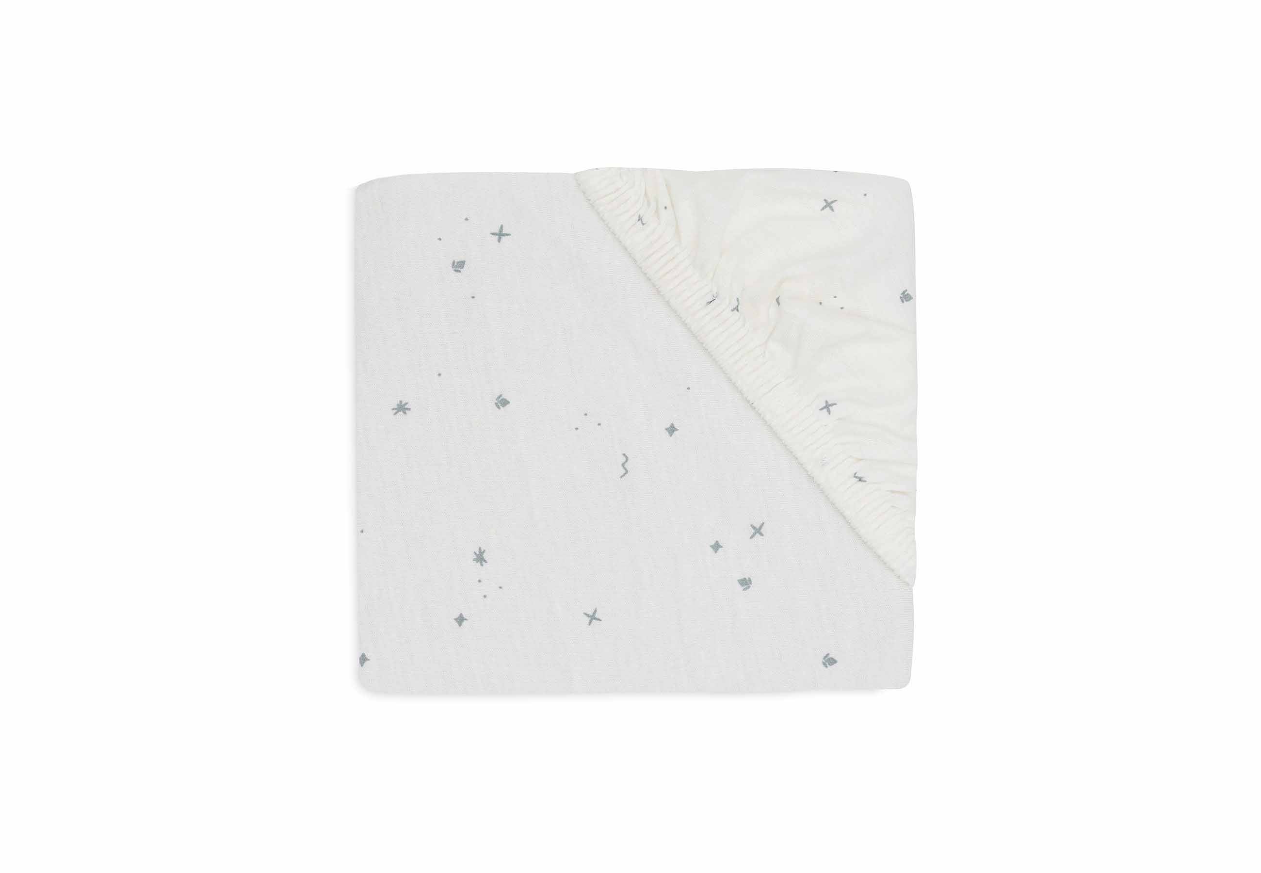 Drap-housse Jersey 70/75x140/150cm Twinkling - Sea Green