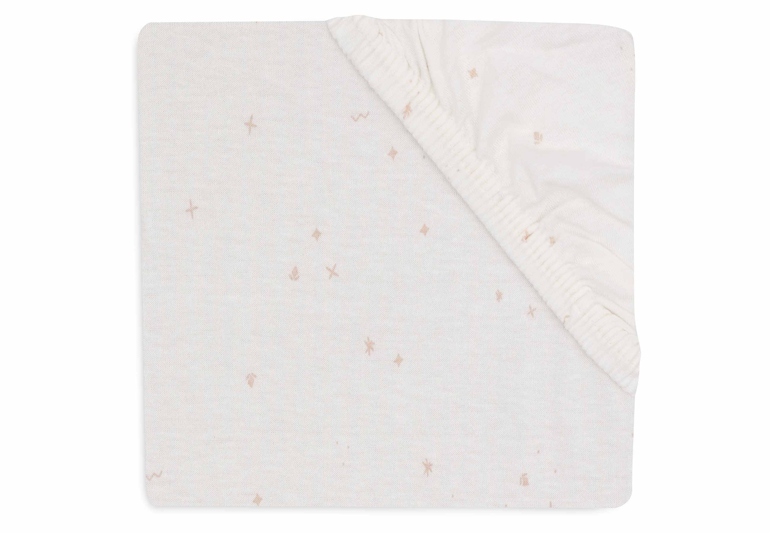 Drap-housse Jersey 70/75x140/150cm Twinkling - Wild Rose