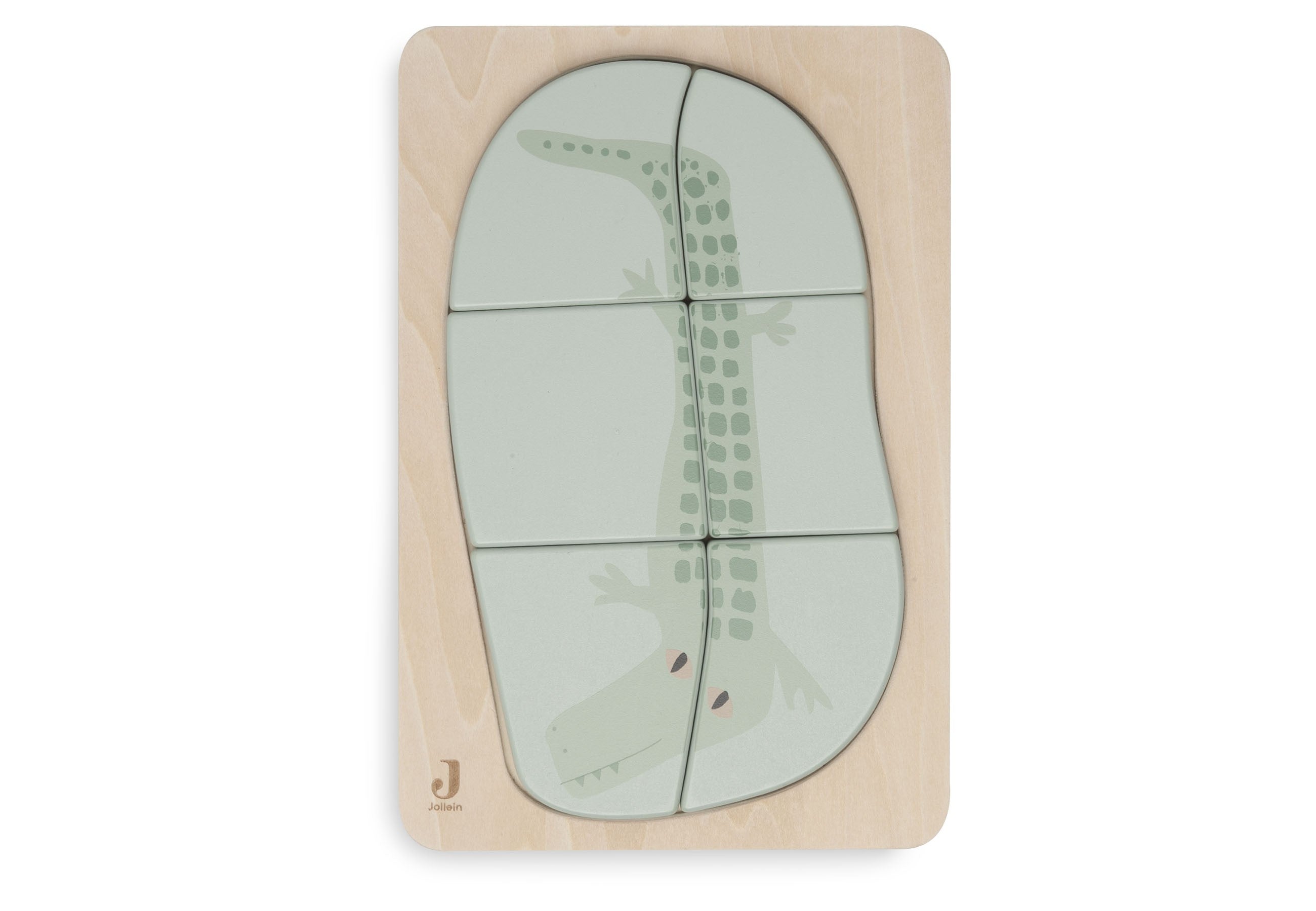 Puzzle en Bois Jungle Jambo - Croco