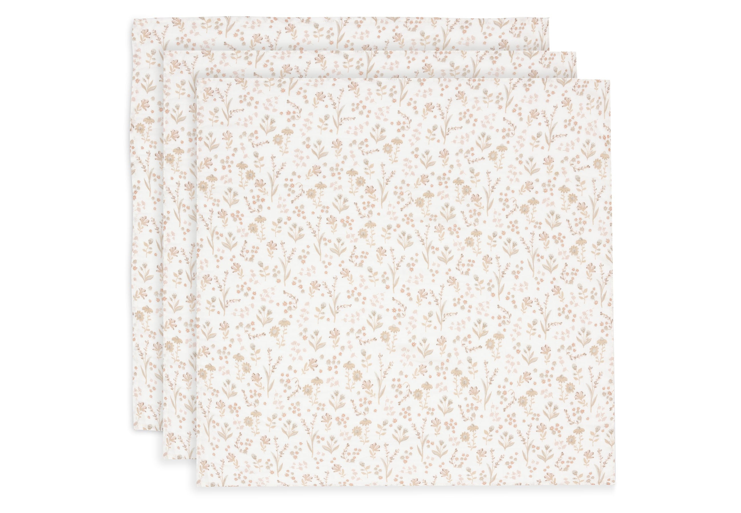 Lange Gaze de Coton Small 70x70cm - Bloomy - 3 Unités