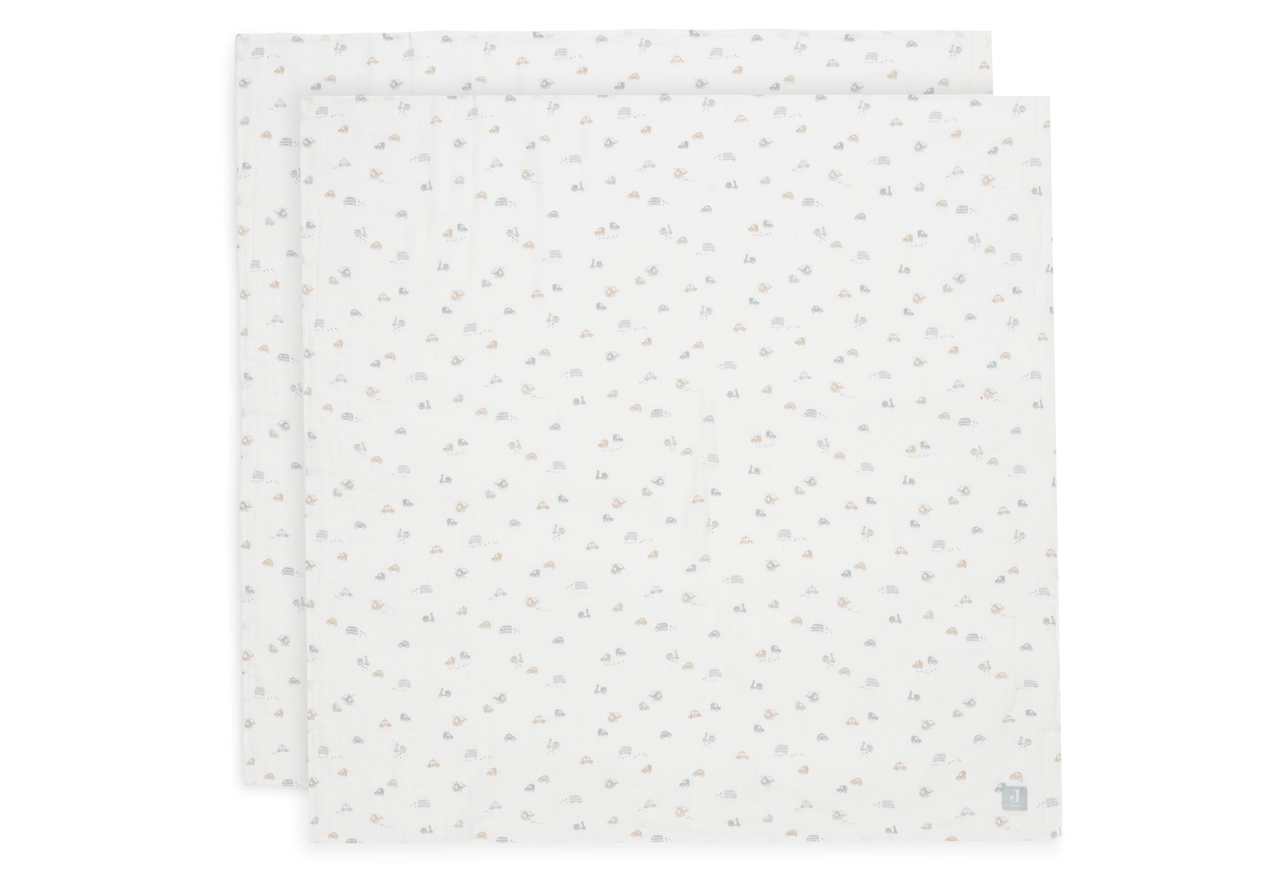 Lange Gaze de Coton Large 115x115cm - On The Go - 2 Unités