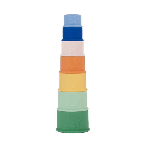 Tasses empilables en silicone
Silicone opstapelbare kommen