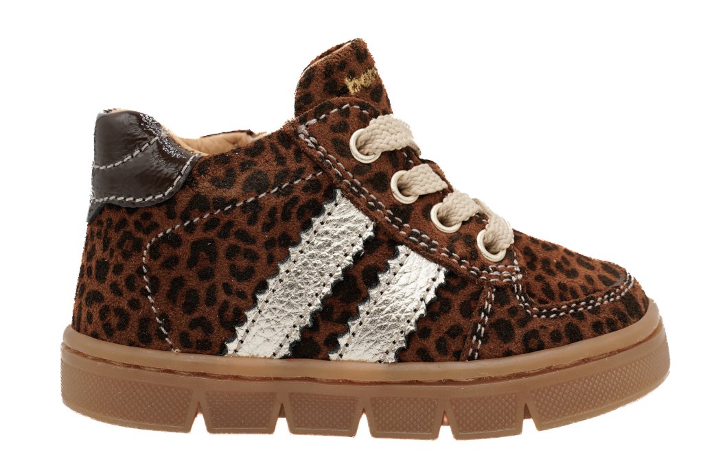 Chaussure farella - 038 mini leop.cuoio cognac