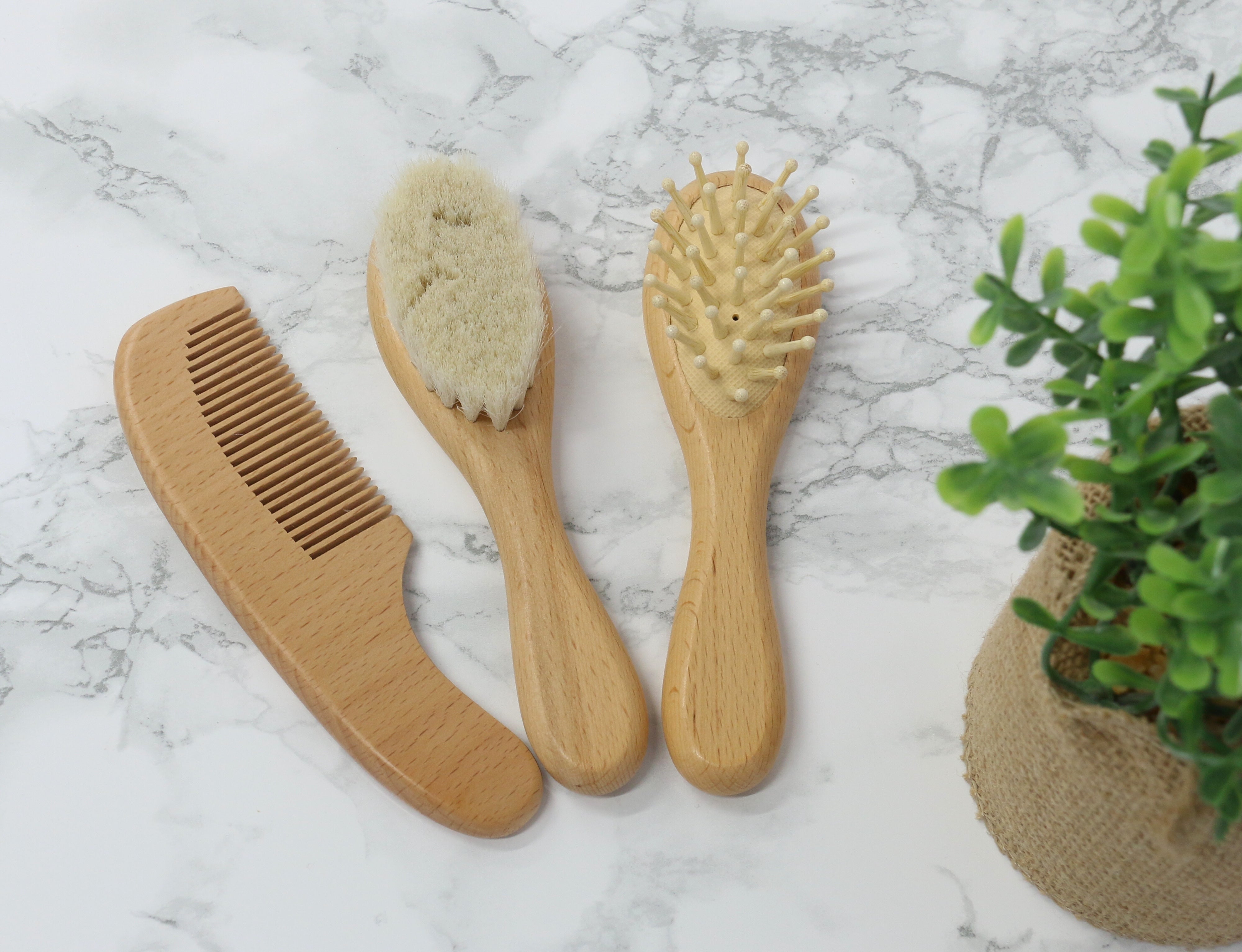 Baby Care Brushes (3pcs)