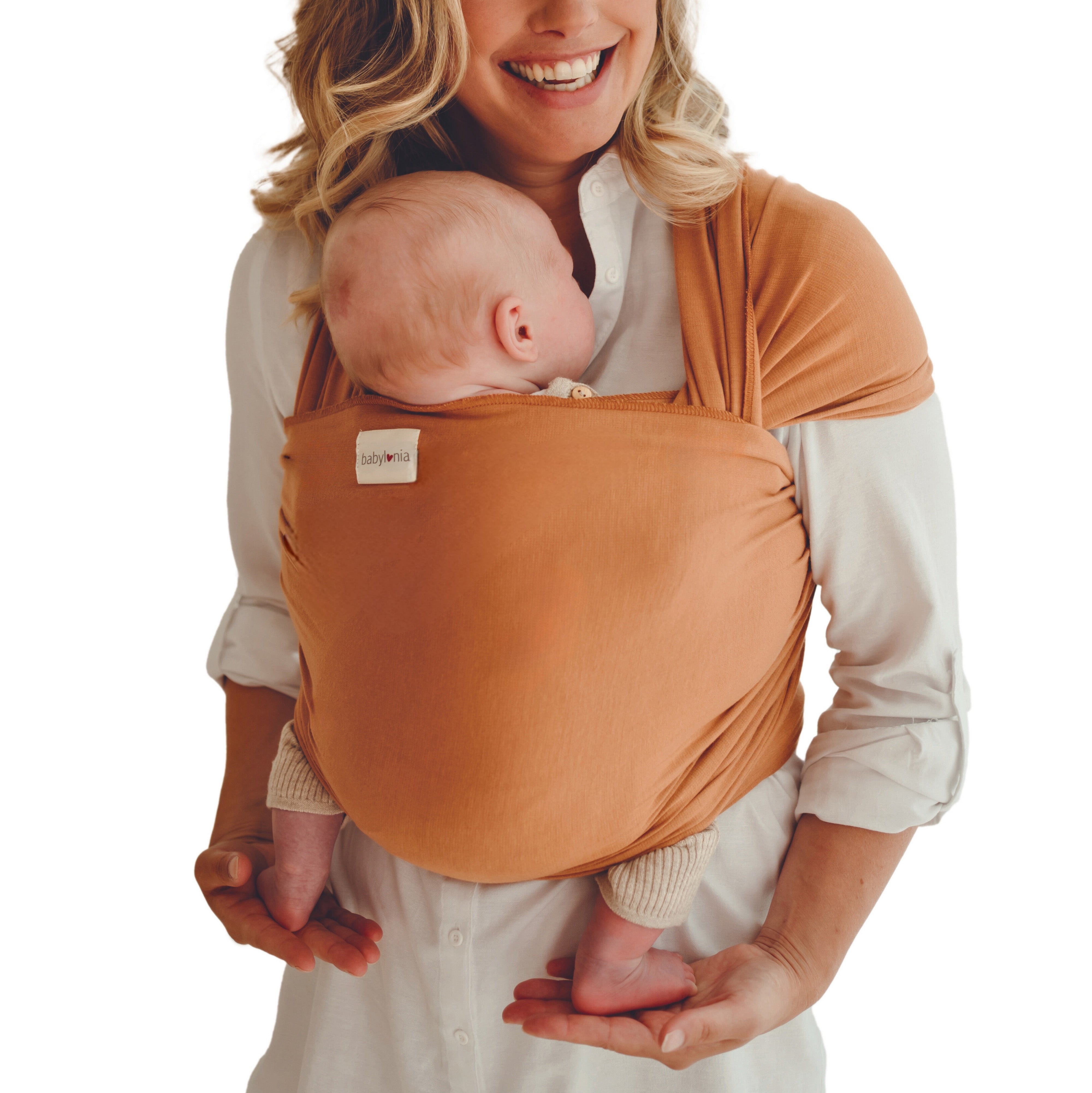 Babylonia baby carriers - Tricot-slen bamboo - Pecan brown - One size