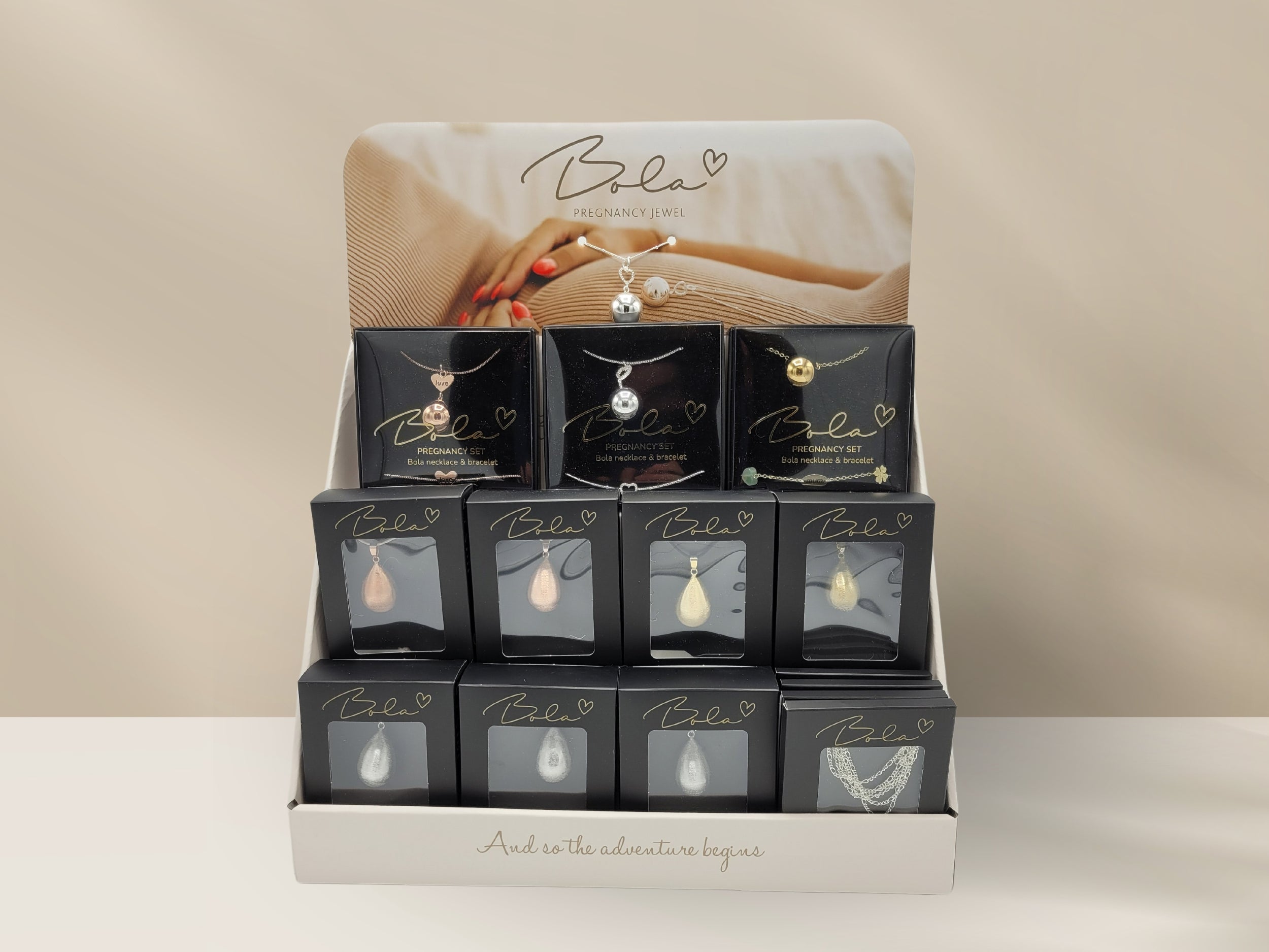 Bola Cardboard Display