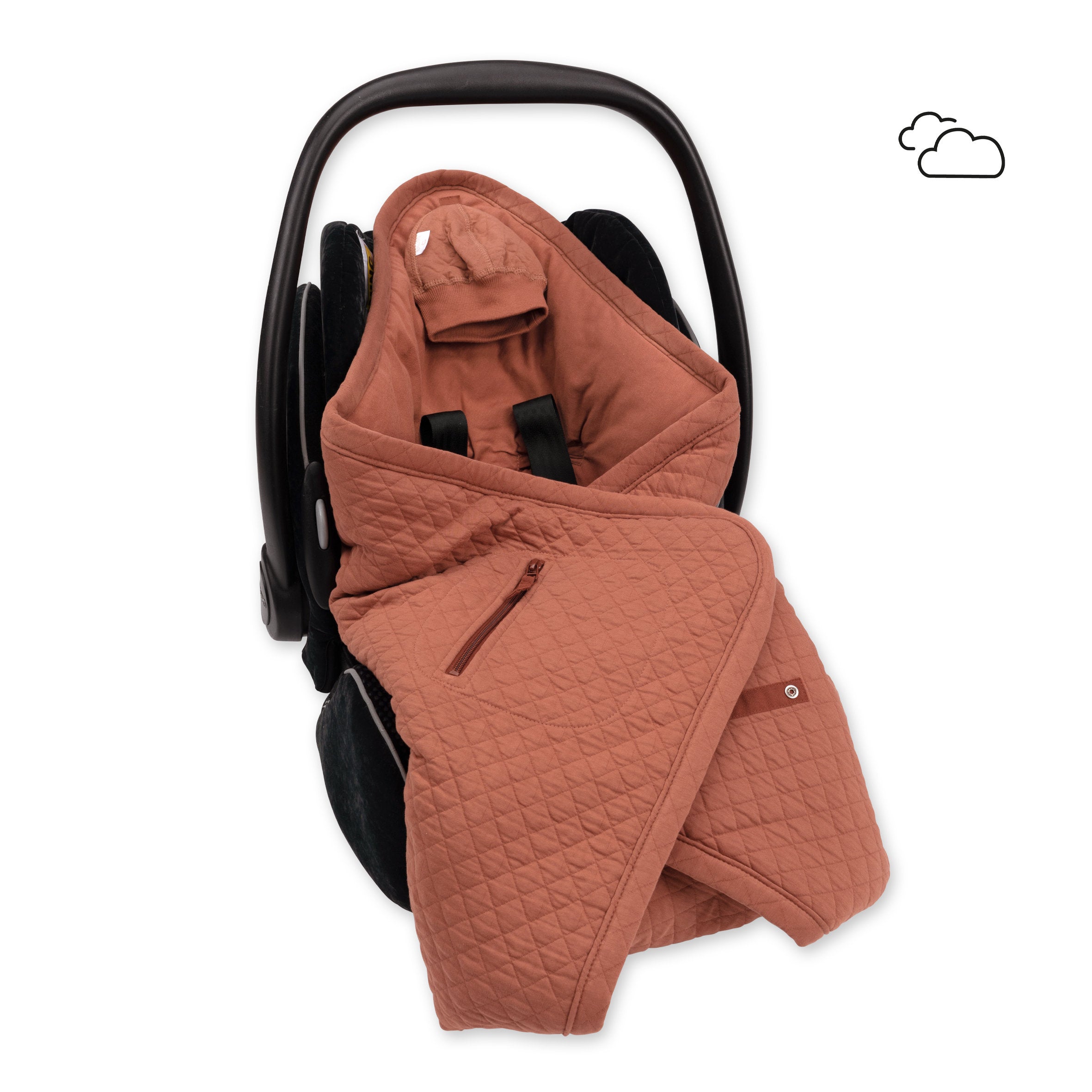 Biside Confort mi saison 0-12m QUILT Brick