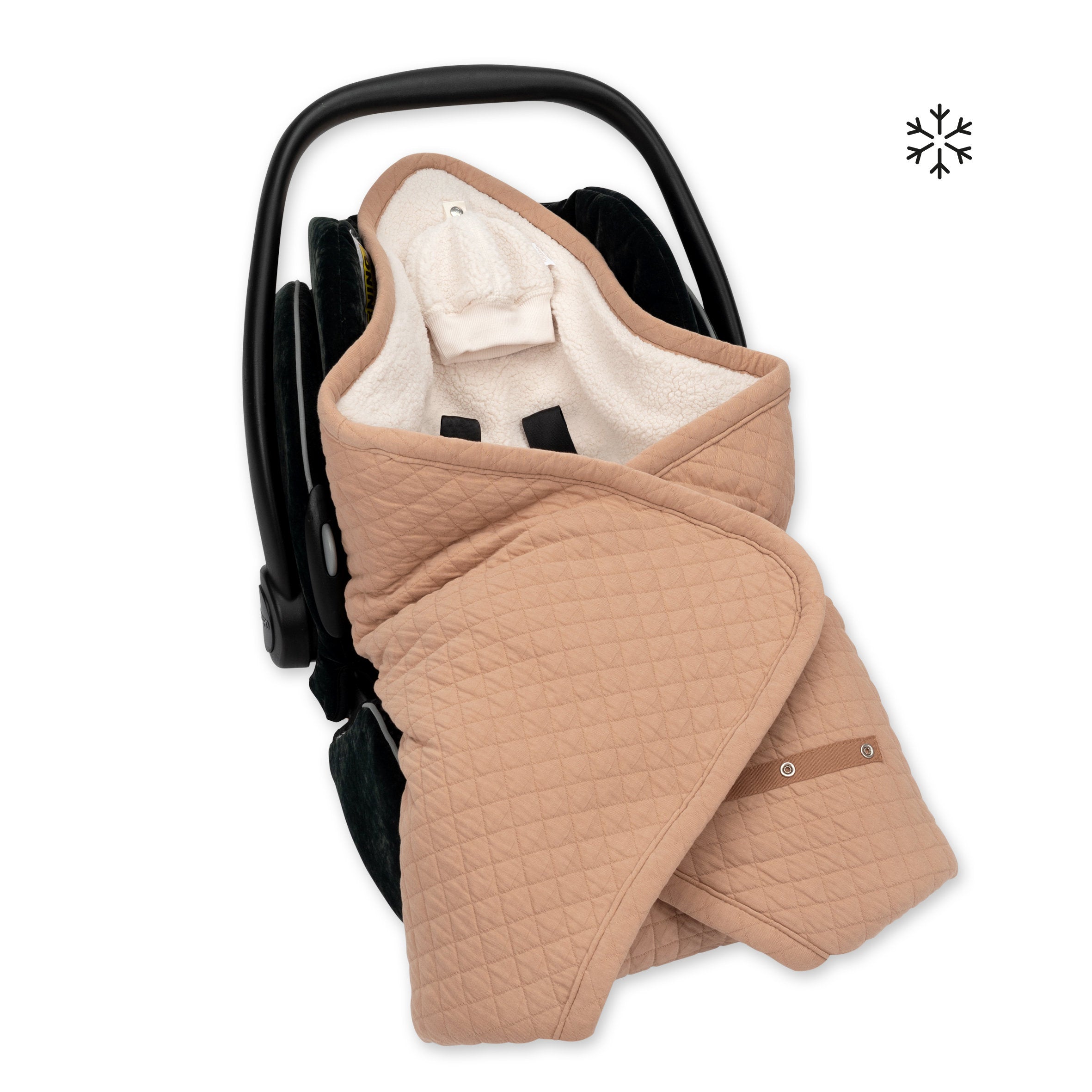 Biside Teddy matelassé chaud 0-12m QUILT Beige