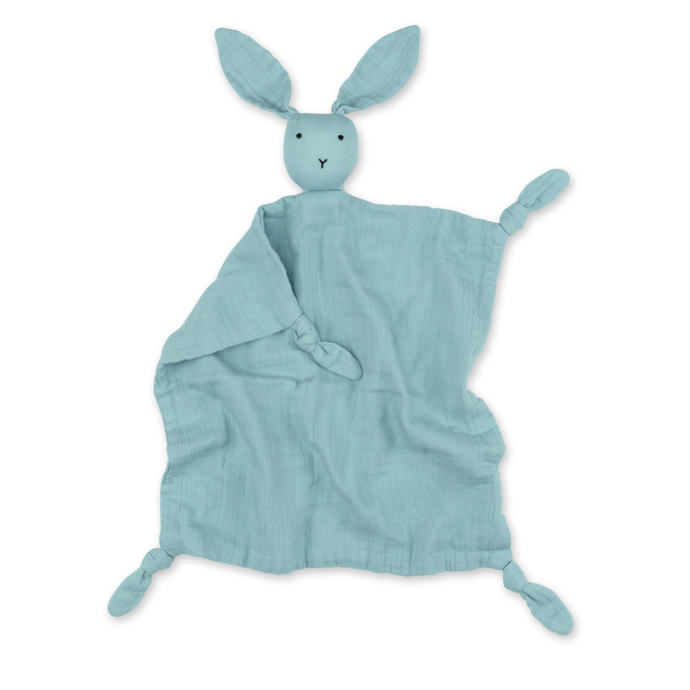 Bunny Gaze de coton 40x40 cm BUNNY Turquoise