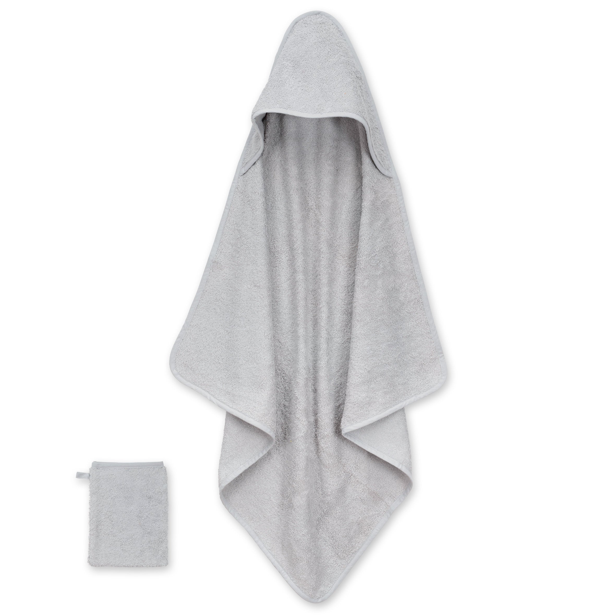 Cape de bain Terry 75x75cm BEMINI Grizou