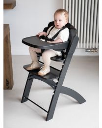 EVOSIT Chaise Evolutive + Tablette - Noir