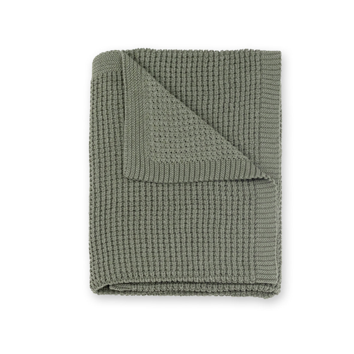 Couverture Knitty 80x100cm KNITT Kaki TOG 1.5