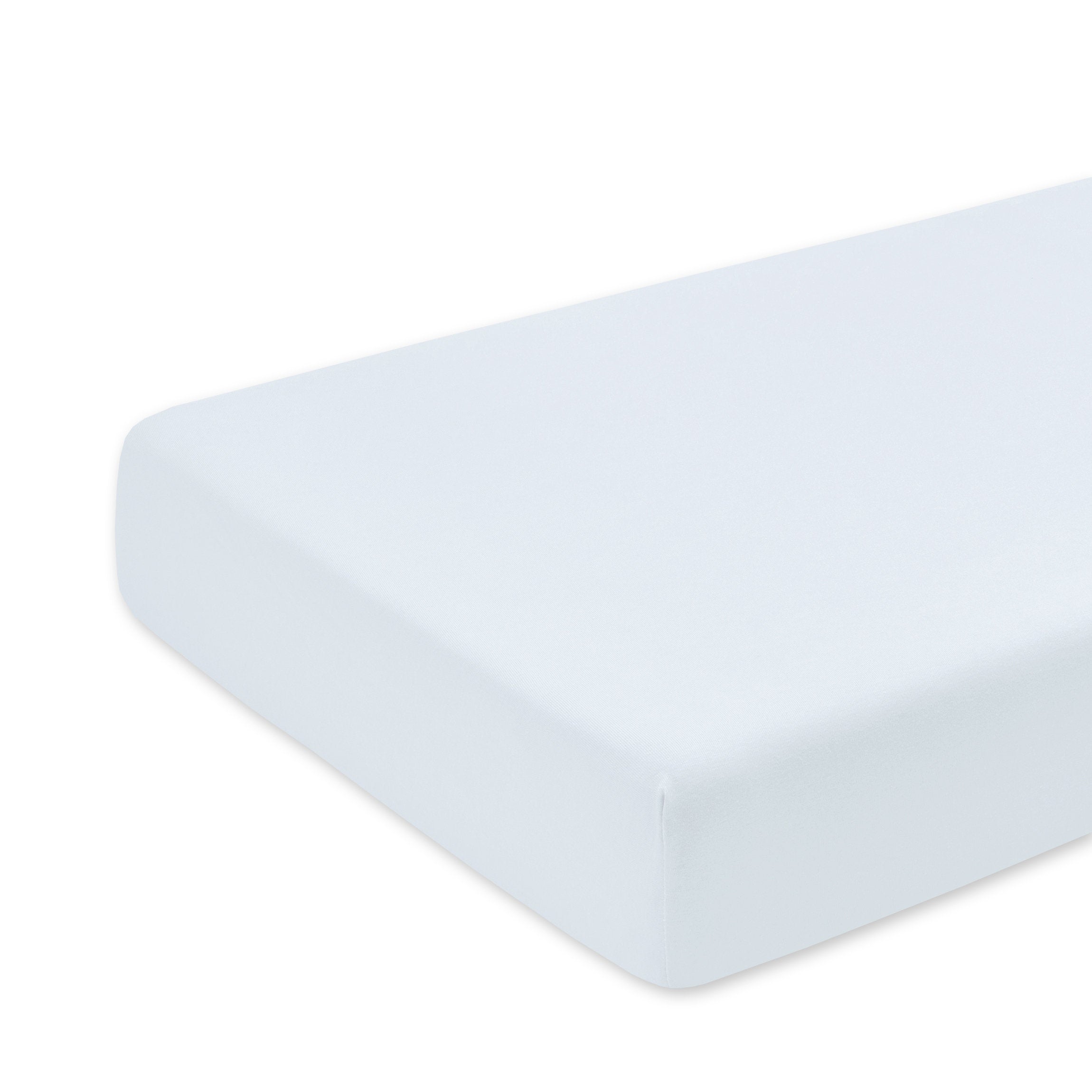 Drap housse berceau Jersey doux 50x90cm  Glacier