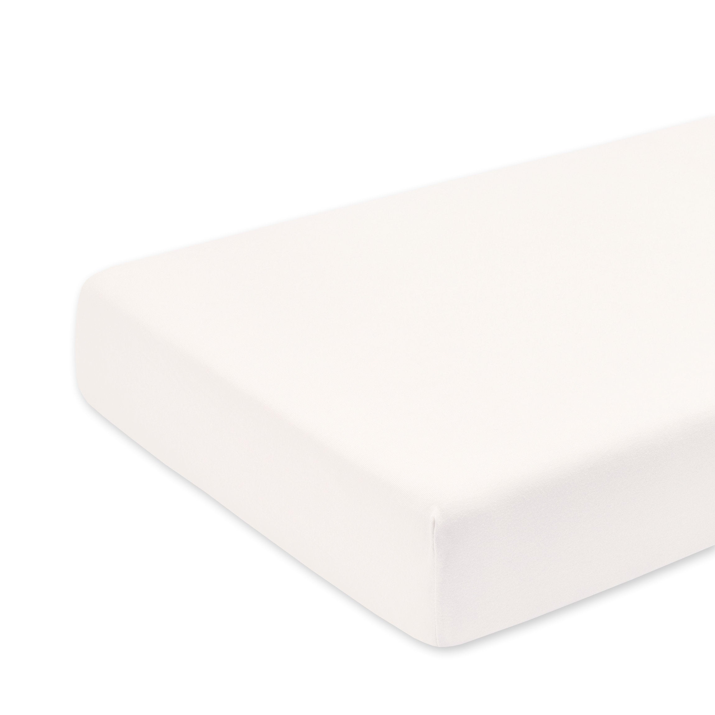 Drap housse lit Jersey doux 70x140cm  Ecru