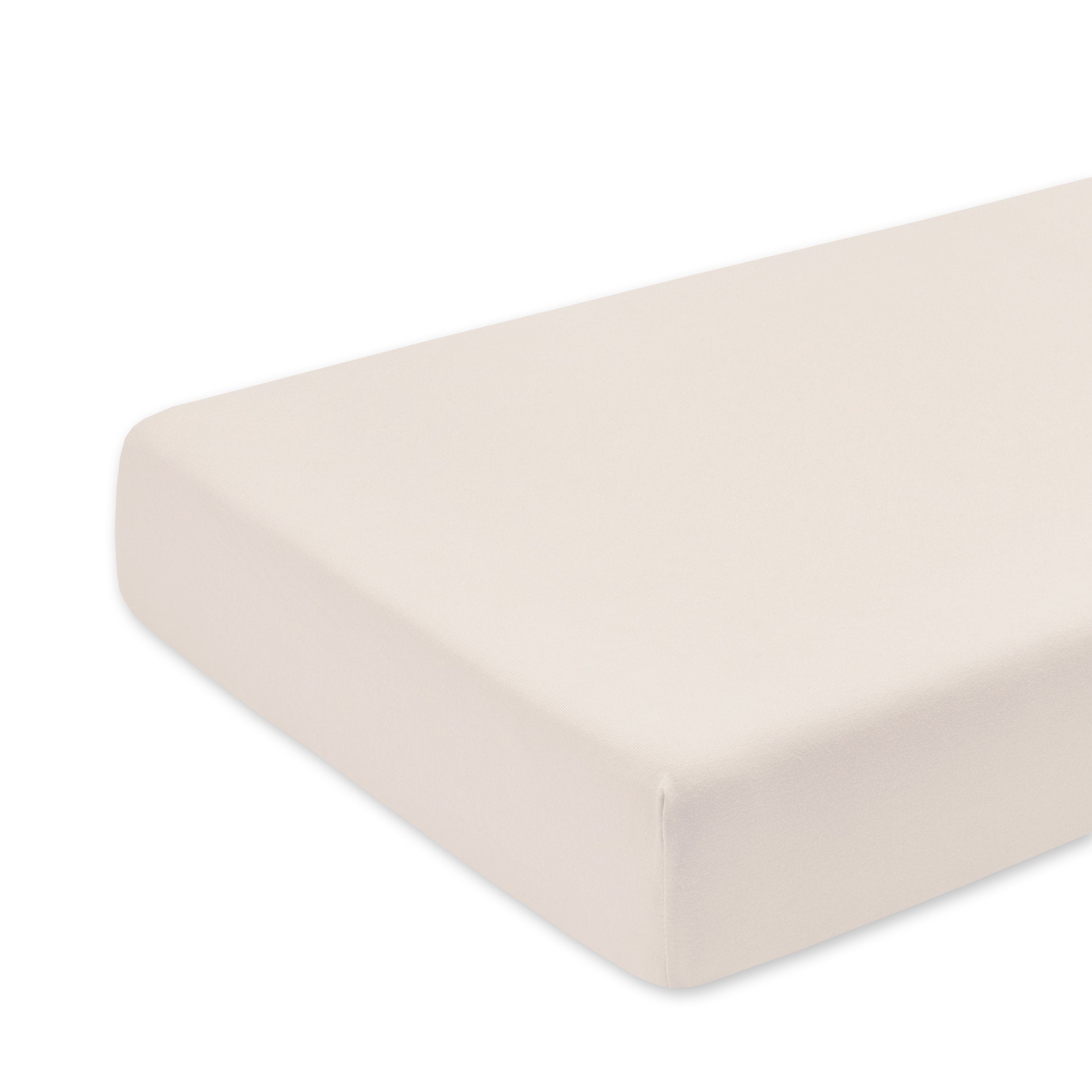 Drap housse parc Jersey doux 75x95cm  Sesame