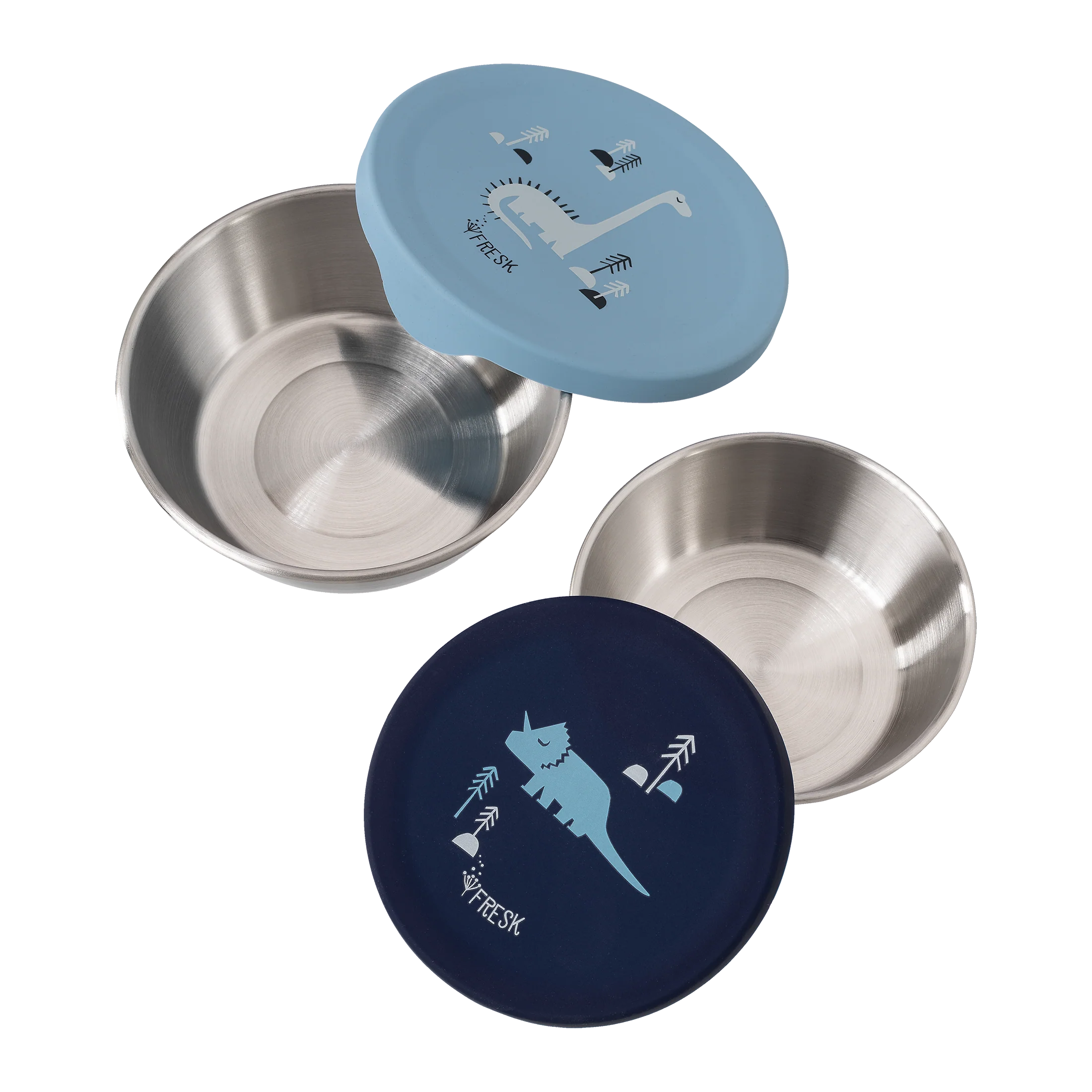 Set de 2 boîtes à goûter dino