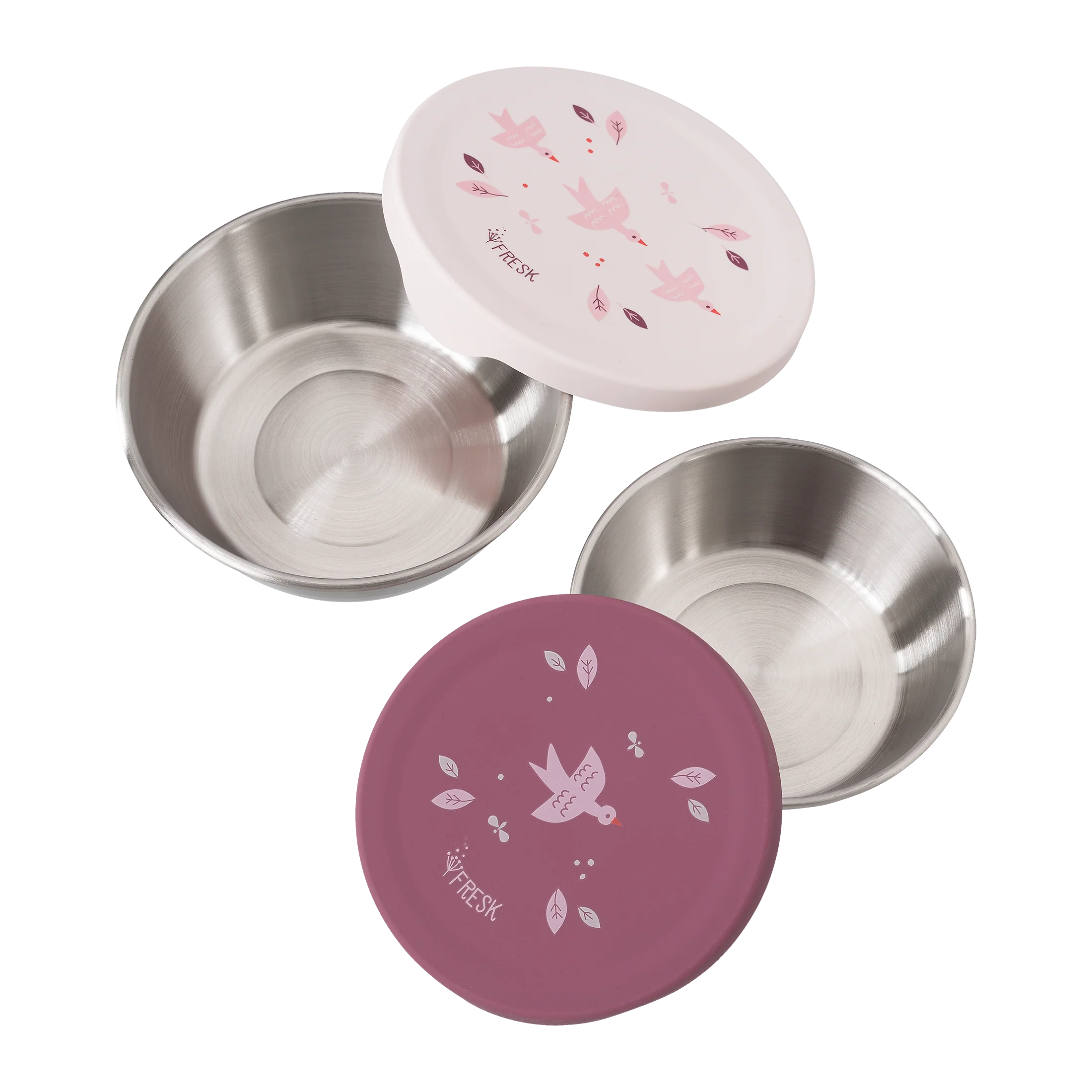 Set de 2 boîtes à goûter hirondelle