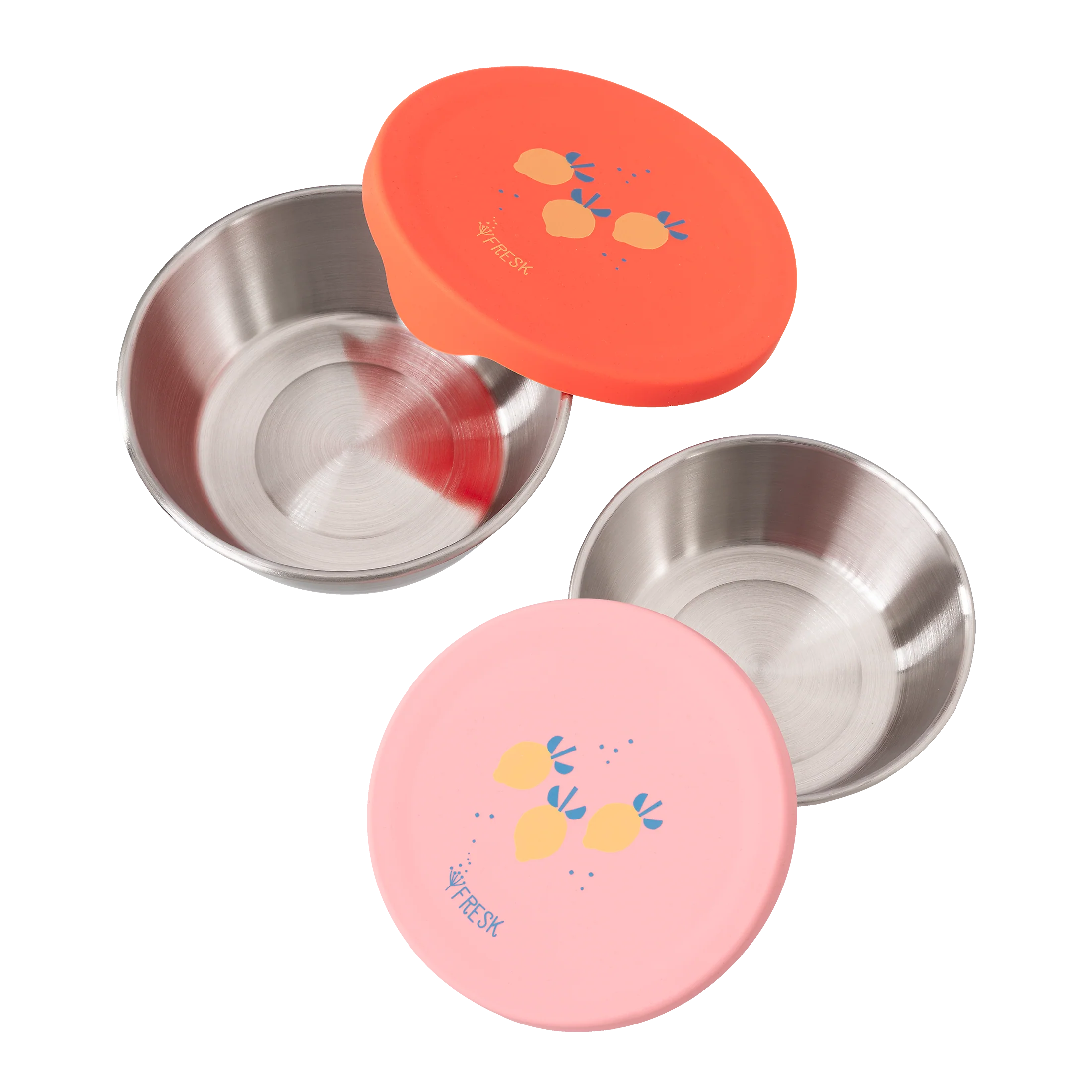 Set de 2 boîtes à goûter fruits d'été