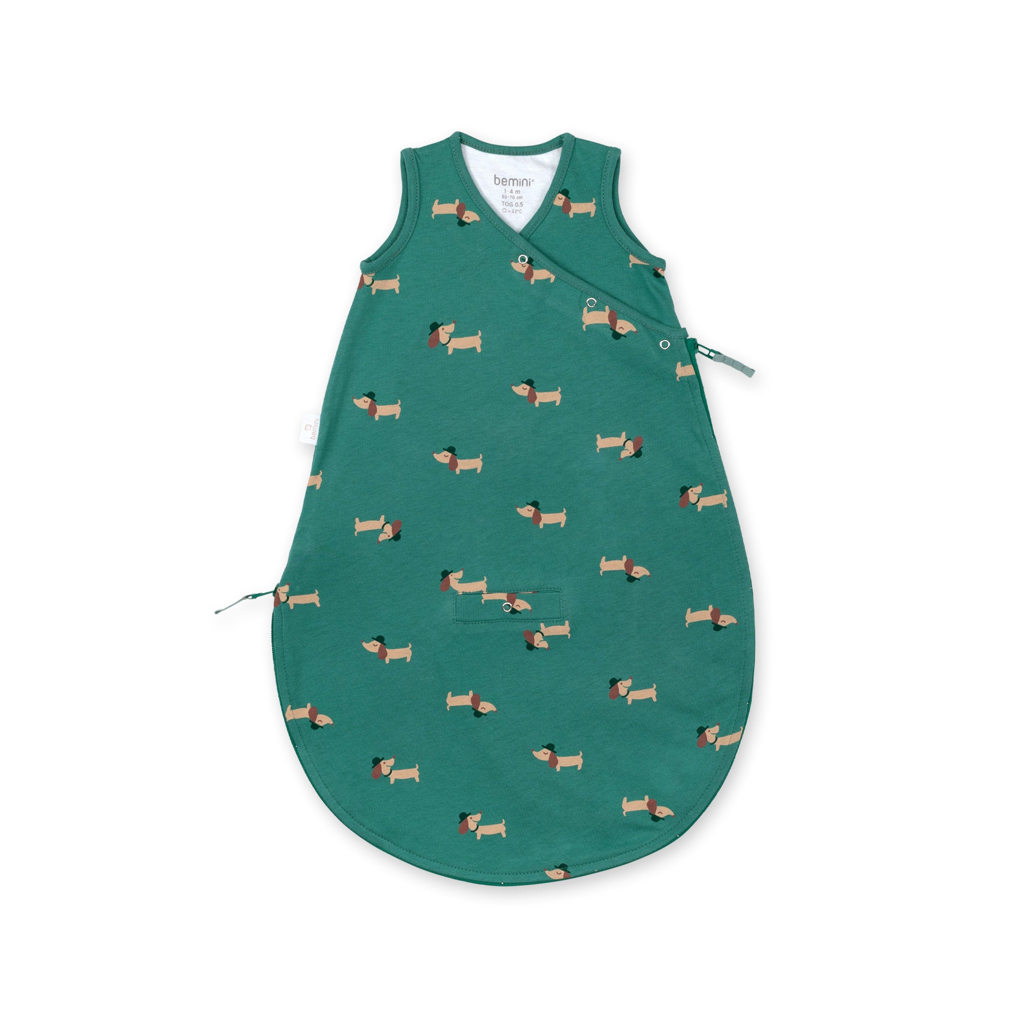 MAGIC BAG Jersey d’ete 1-4m WOUFF Wouff spinach TOG 0.5
