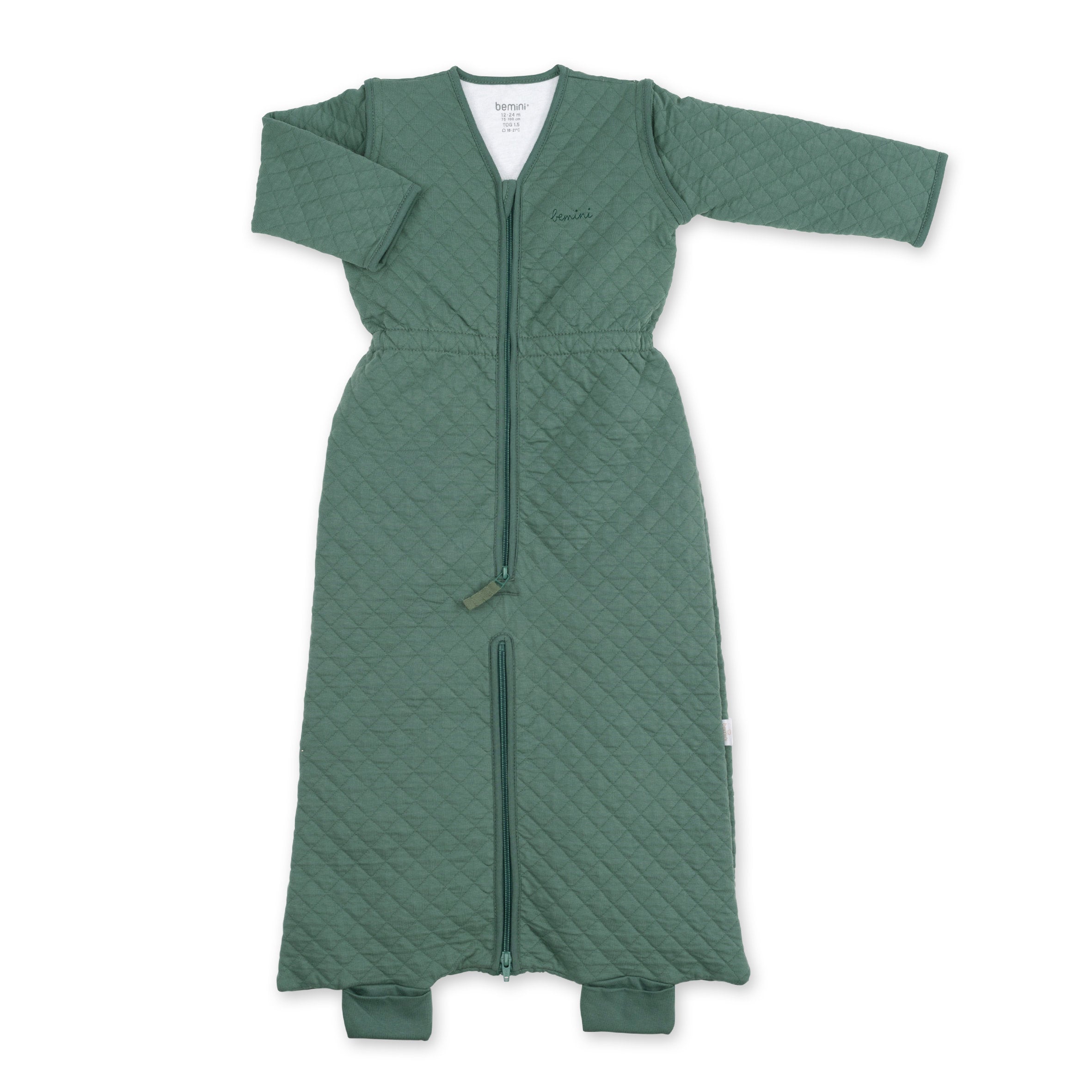 MAGIC BAG Matelassé confort 12-24m QUILT Green TOG 1.5