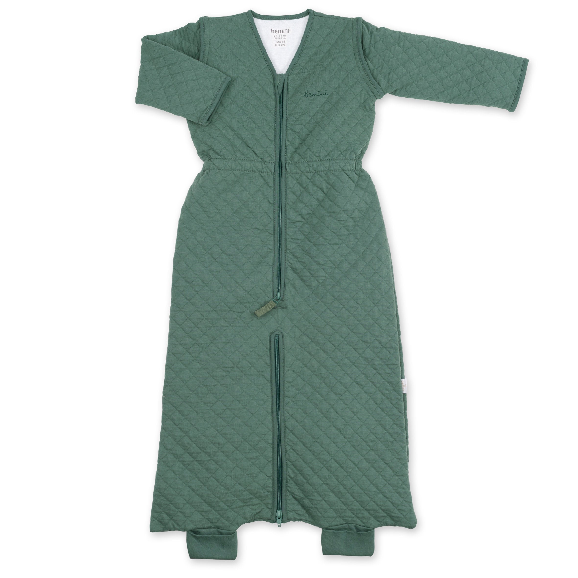 MAGIC BAG Matelassé confort 24-36m QUILT Green TOG 1.5