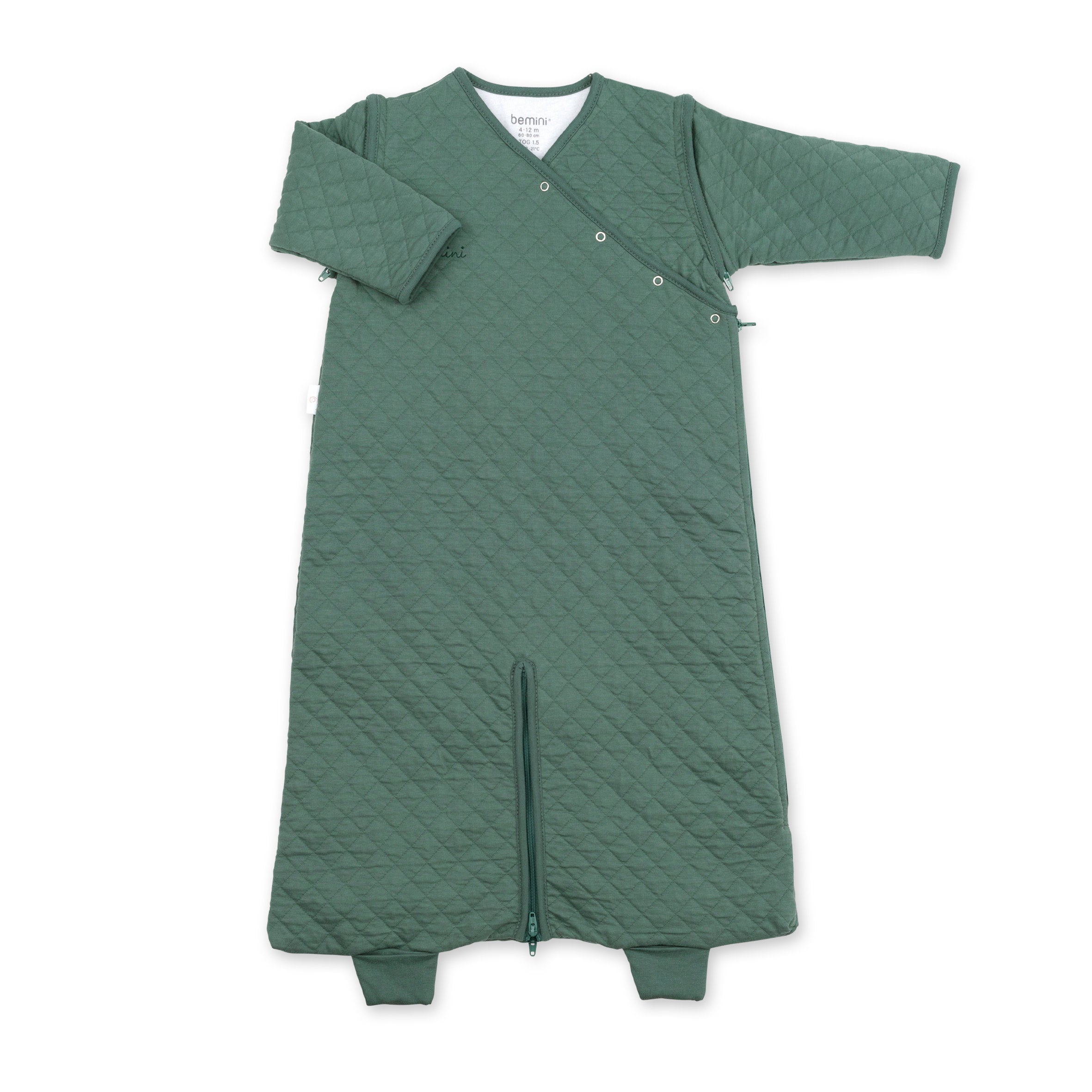 MAGIC BAG Matelassé confort 4-12m QUILT Green TOG 1.5