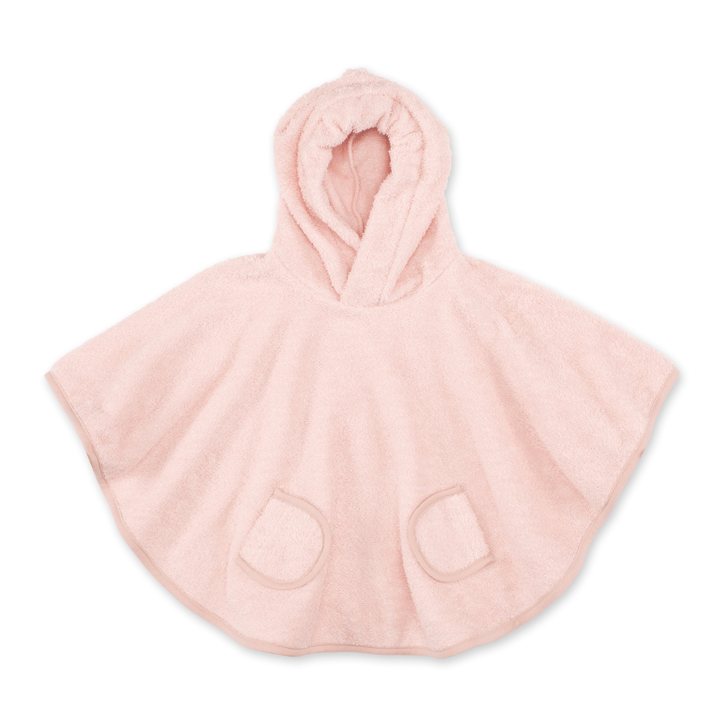 Poncho Terry 9-36m BEMINI Blush