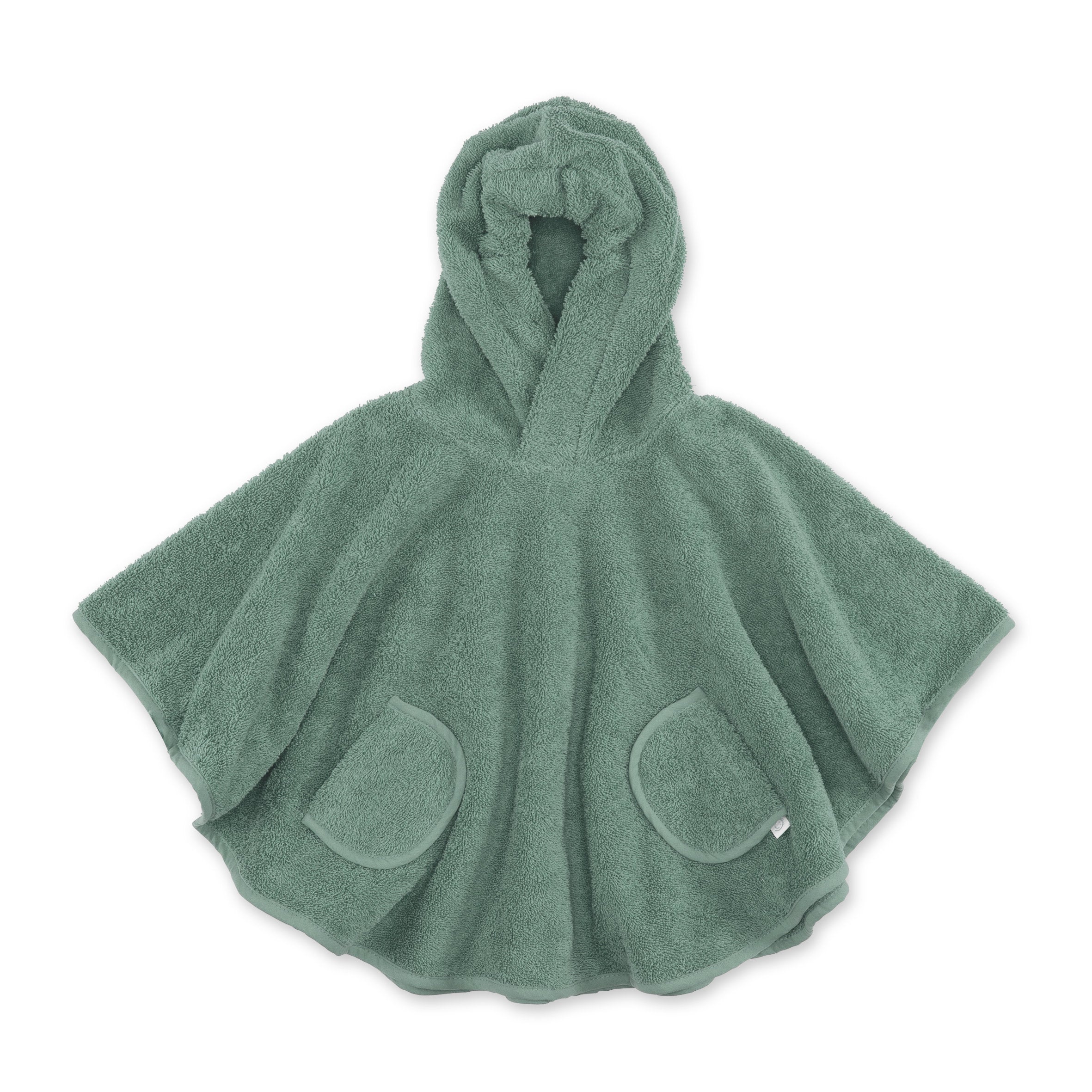Poncho Terry 9-36m BEMINI Green